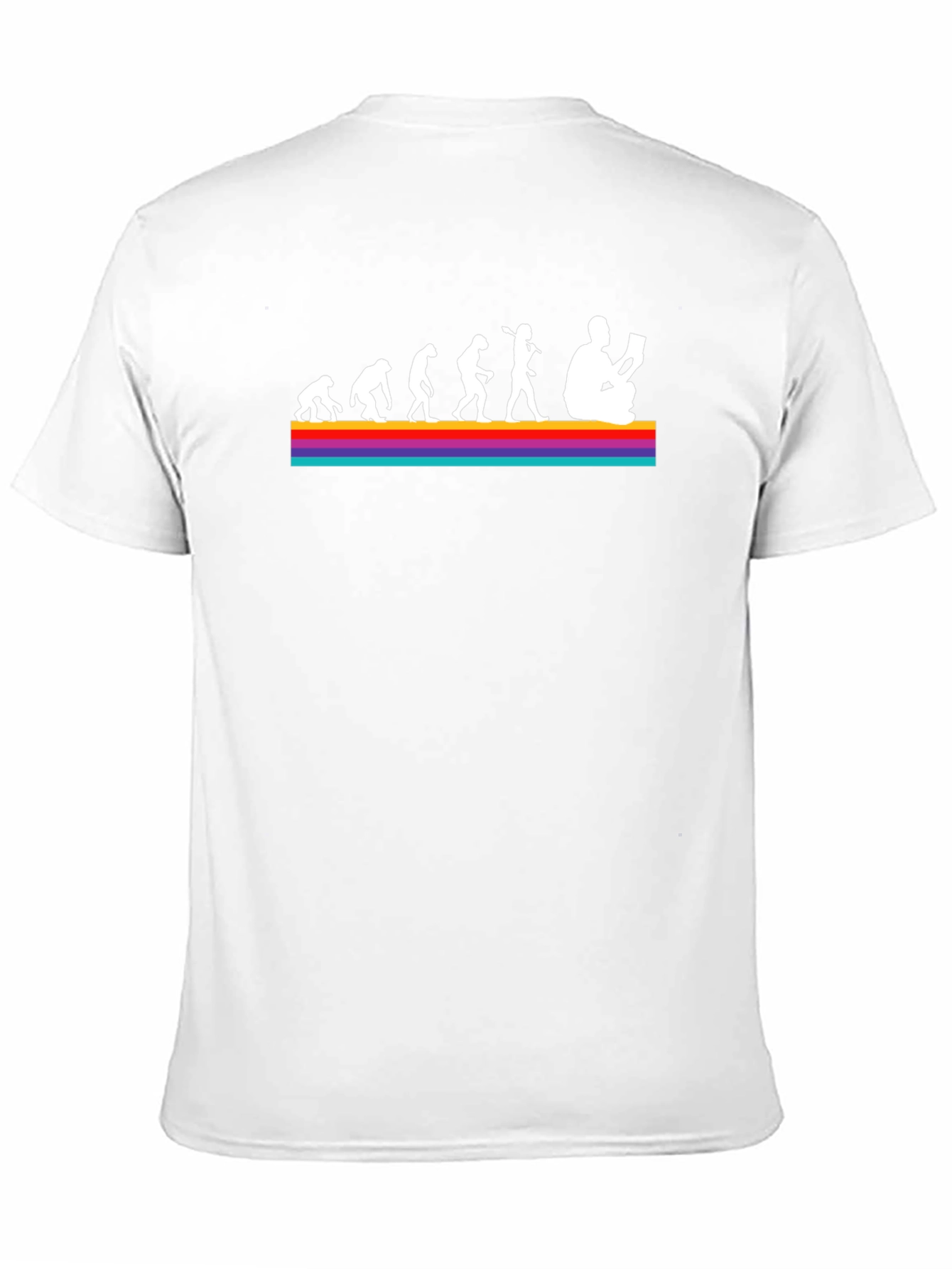 Evolution of Reading Graphic T-Shirt