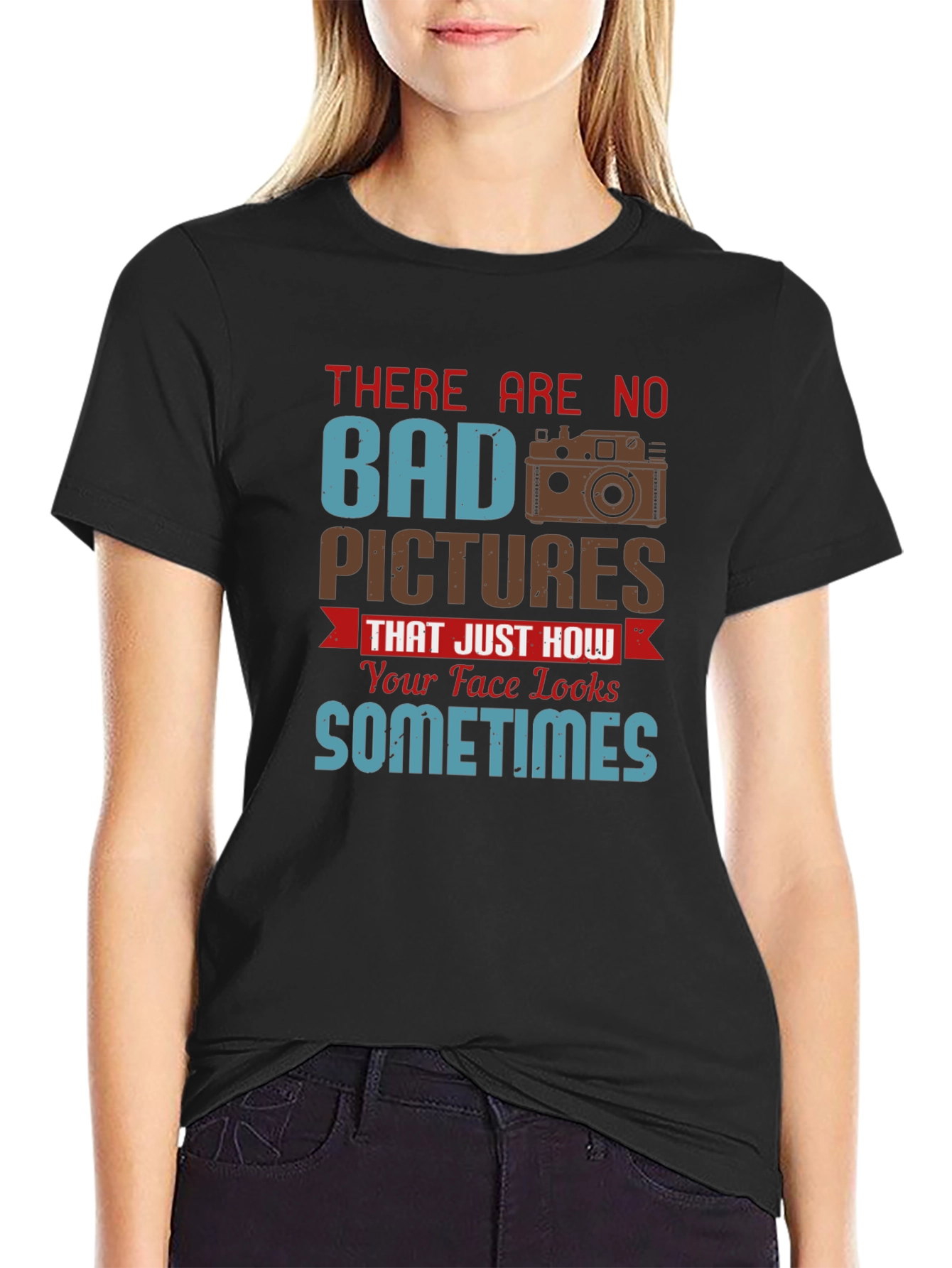 Humorous Photographer T-Shirt - No Bad Pictures