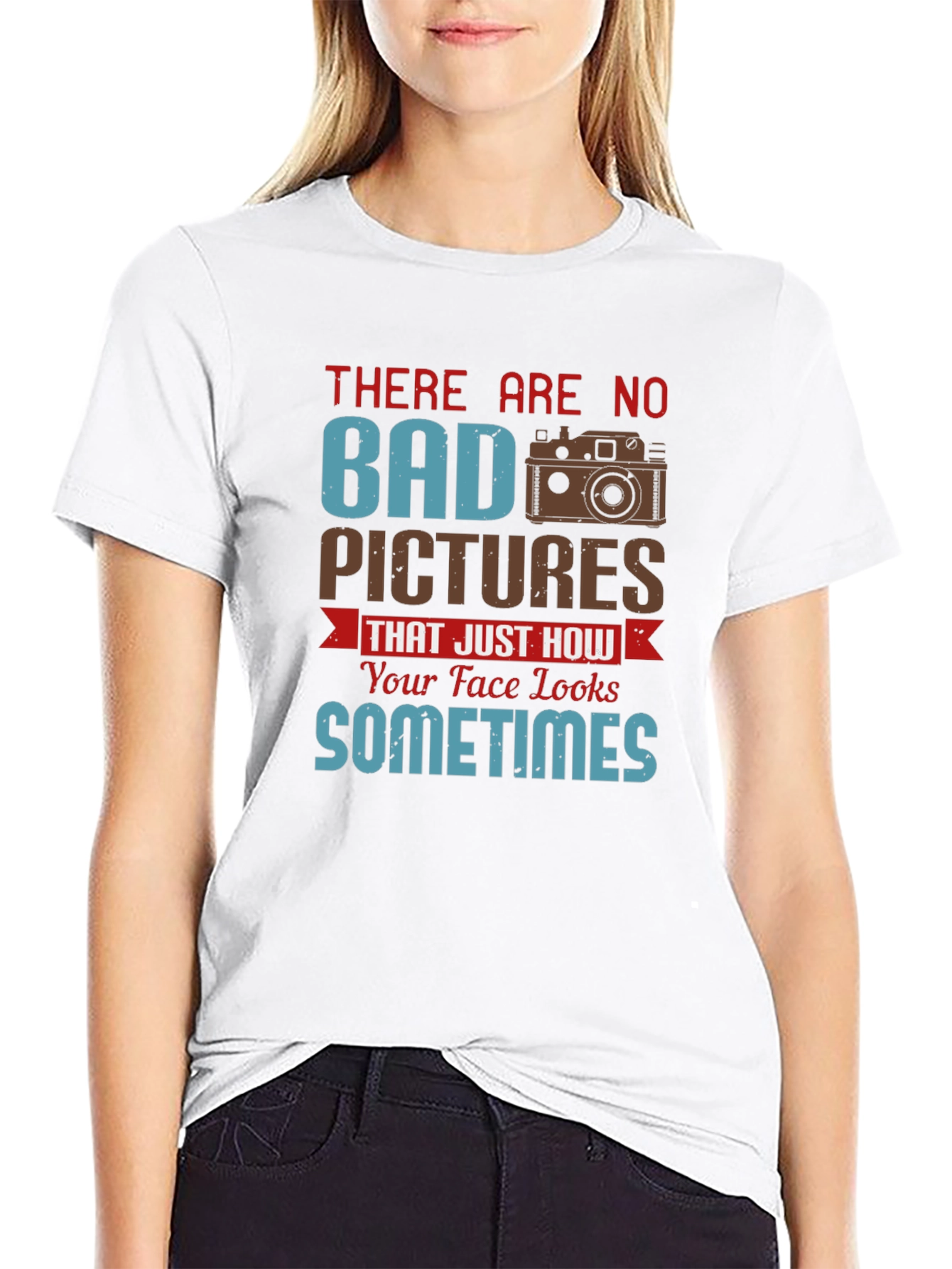 Humorous Photographer T-Shirt - No Bad Pictures