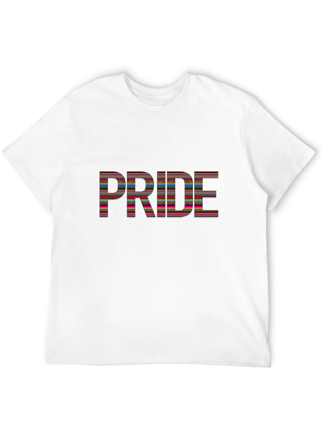 Pride Graphic Print Black T-Shirt