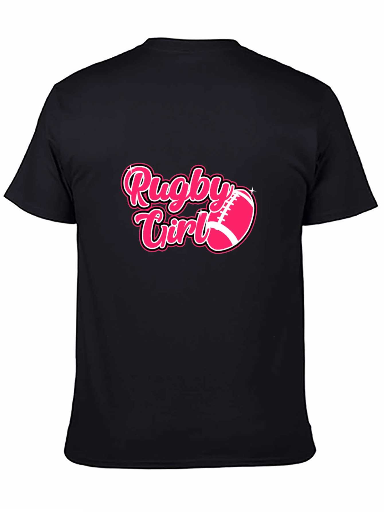 Rugby Girl T-Shirt - Pink Sports Tee