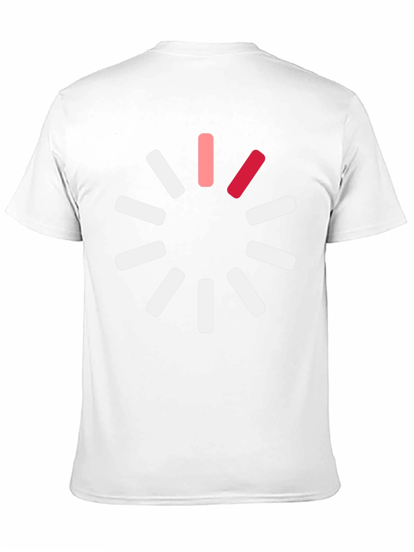 Loading Circle Graphic Black T-Shirt