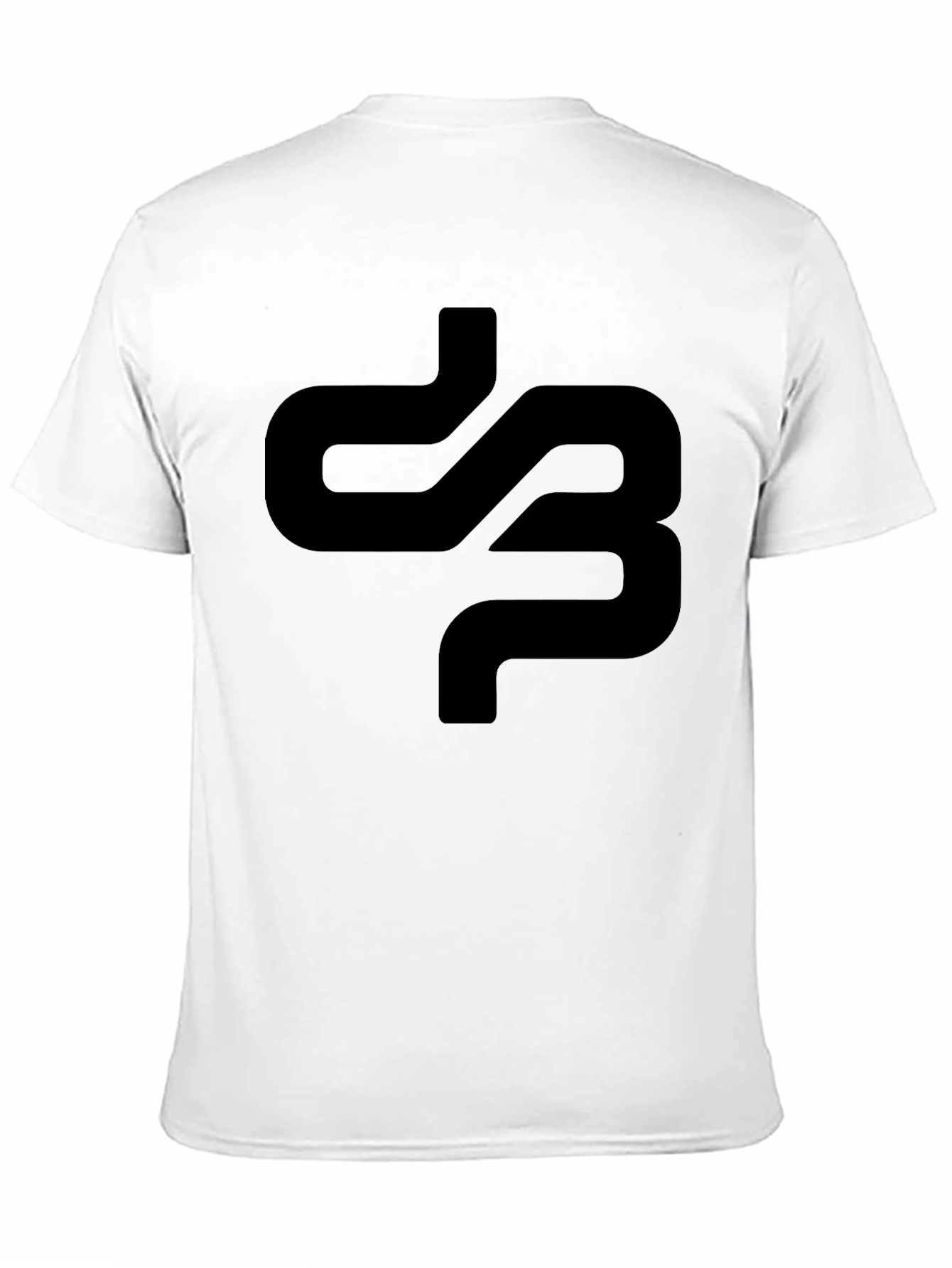 Minimalist Black Graphic Tee - Abstract Design