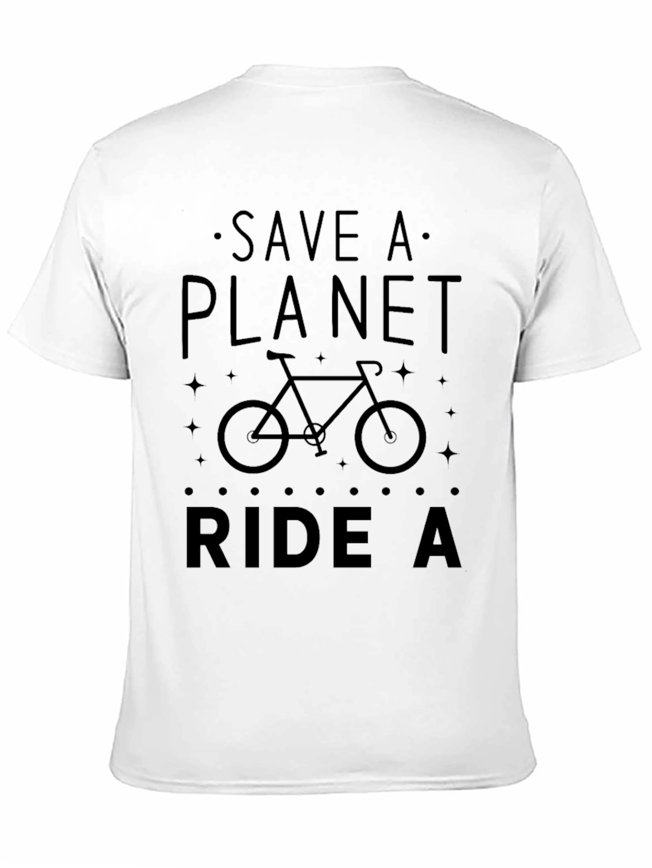 Save the Planet Ride A Bike T-Shirt