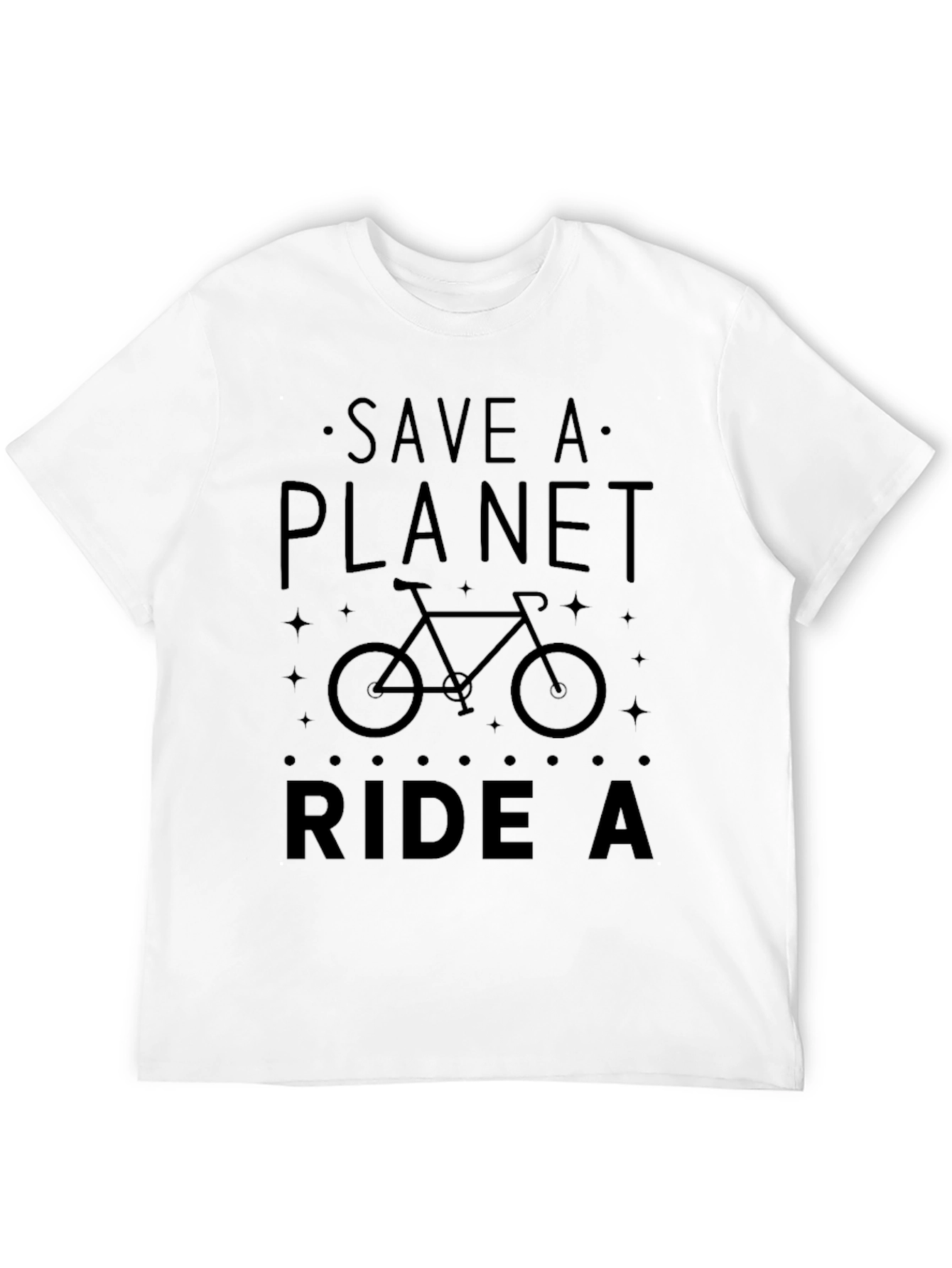 Save the Planet Ride A Bike T-Shirt