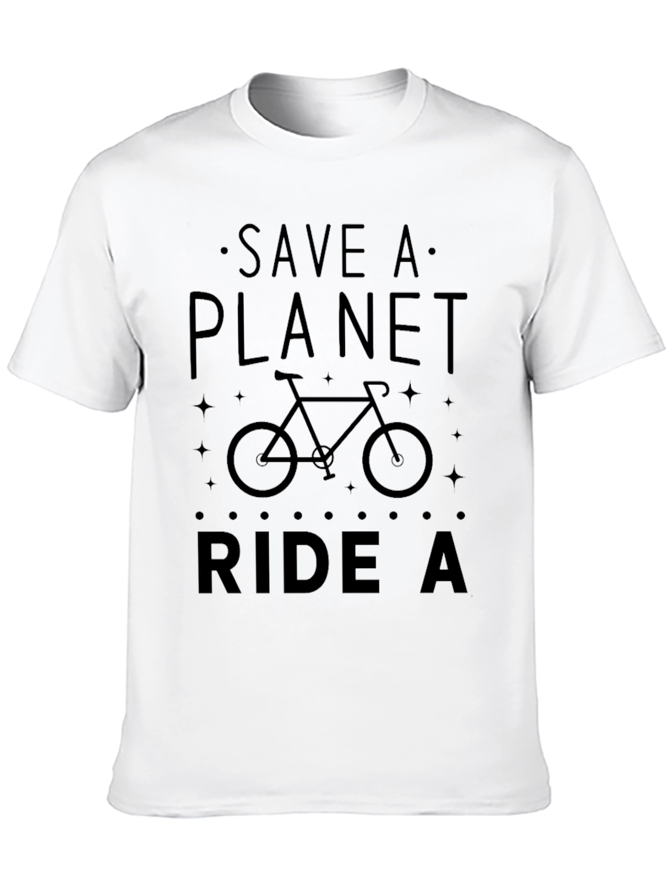 Save the Planet Ride A Bike T-Shirt