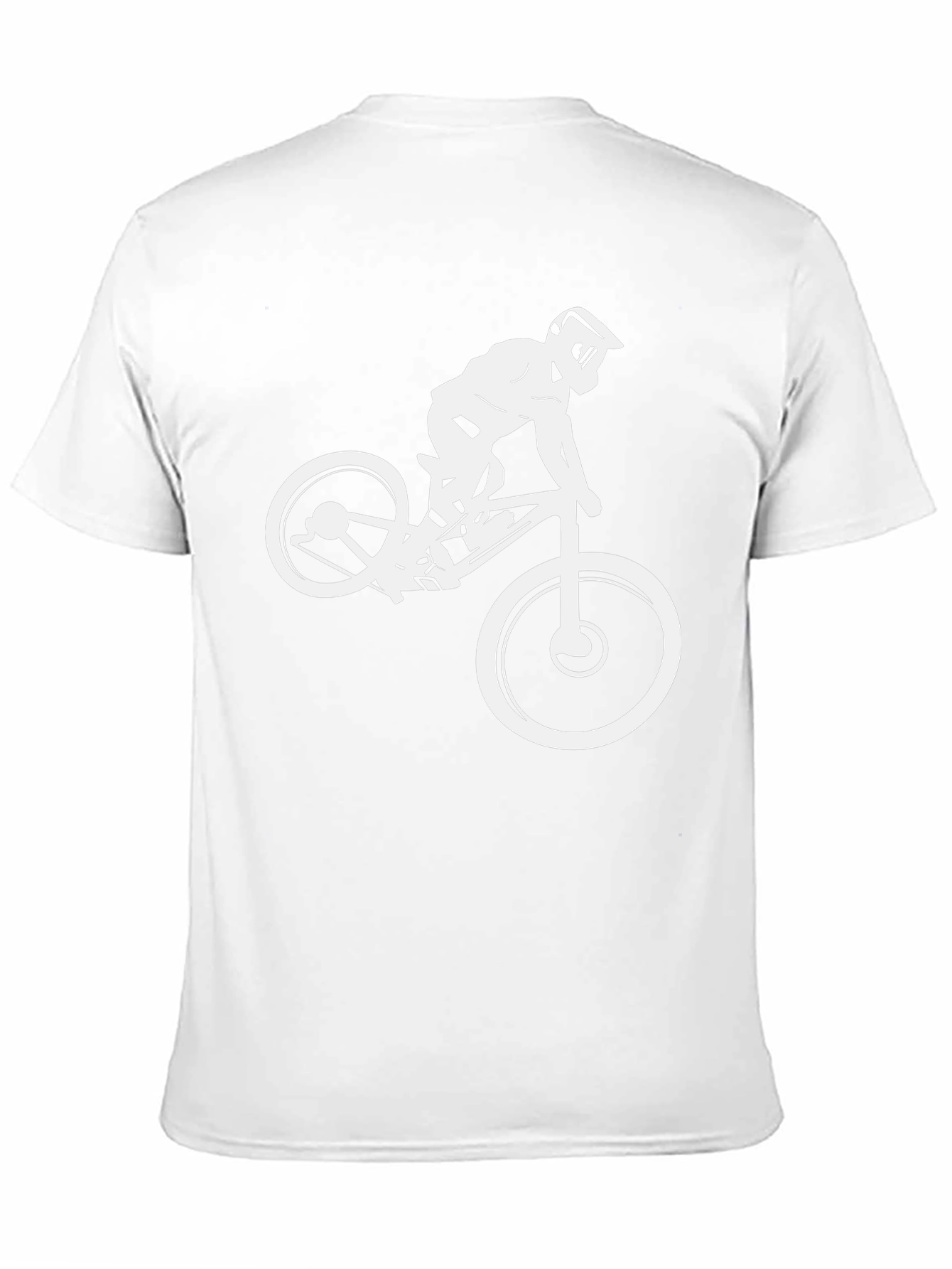 Mountain Biker Graphic Tee - Black
