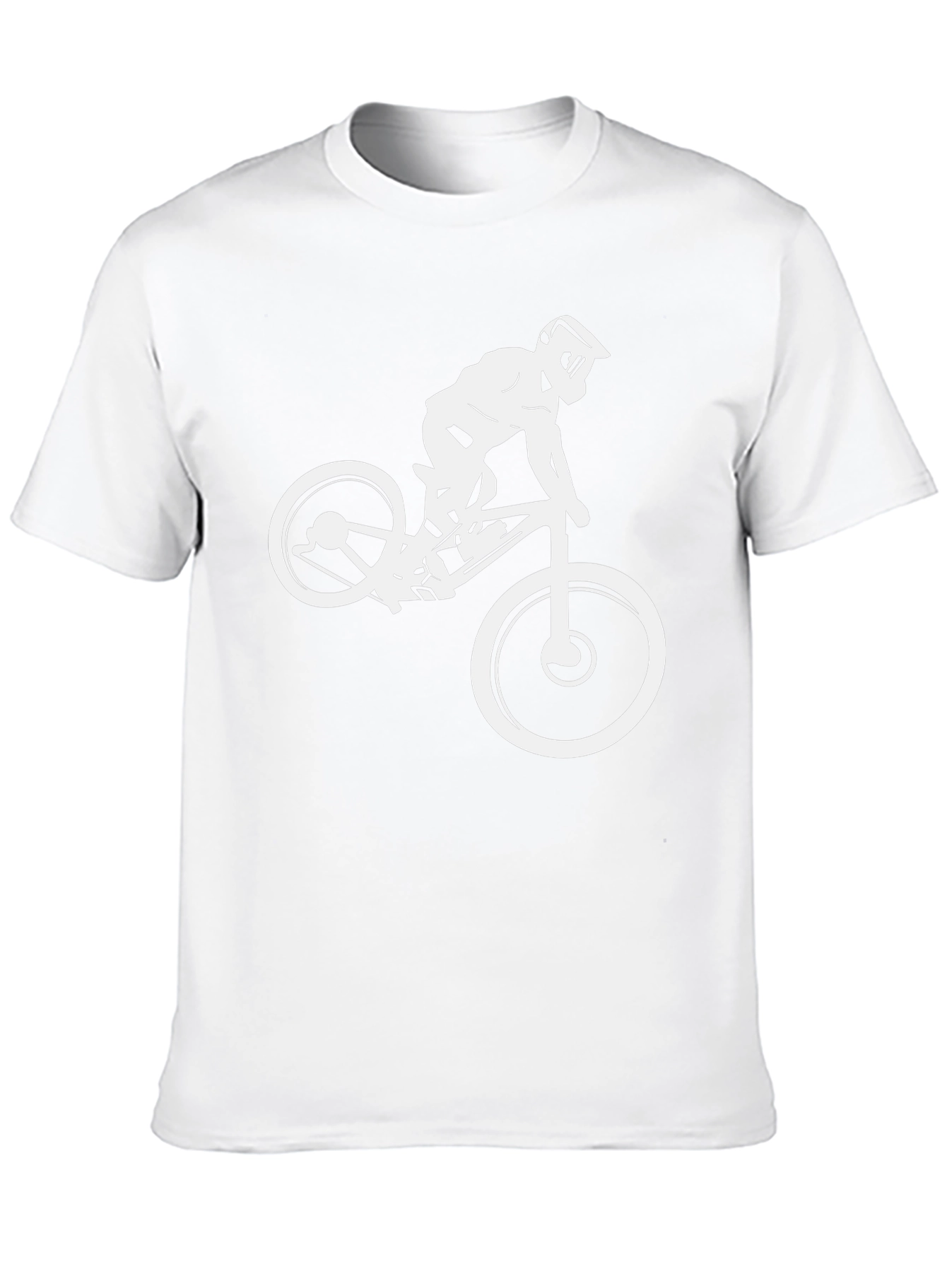 Mountain Biker Graphic Tee - Black