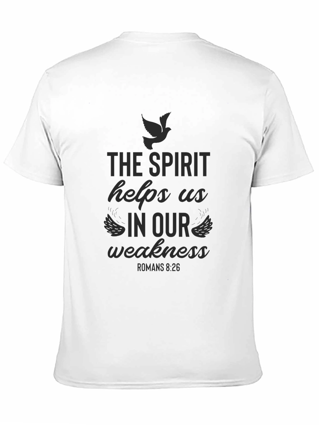 The Spirit Helps Us Christian T-Shirt