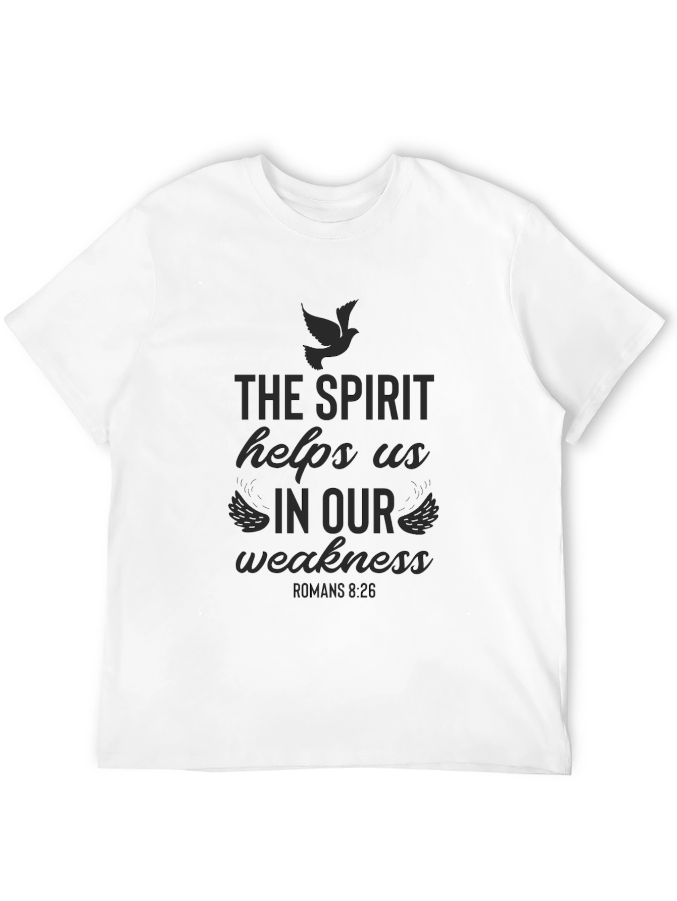 The Spirit Helps Us Christian T-Shirt