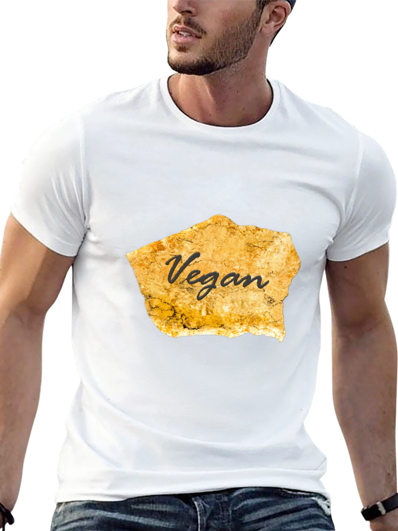 Vegan T-Shirt - Natural Design