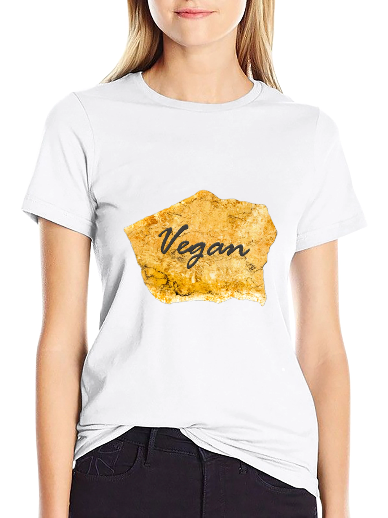 Vegan T-Shirt - Natural Design