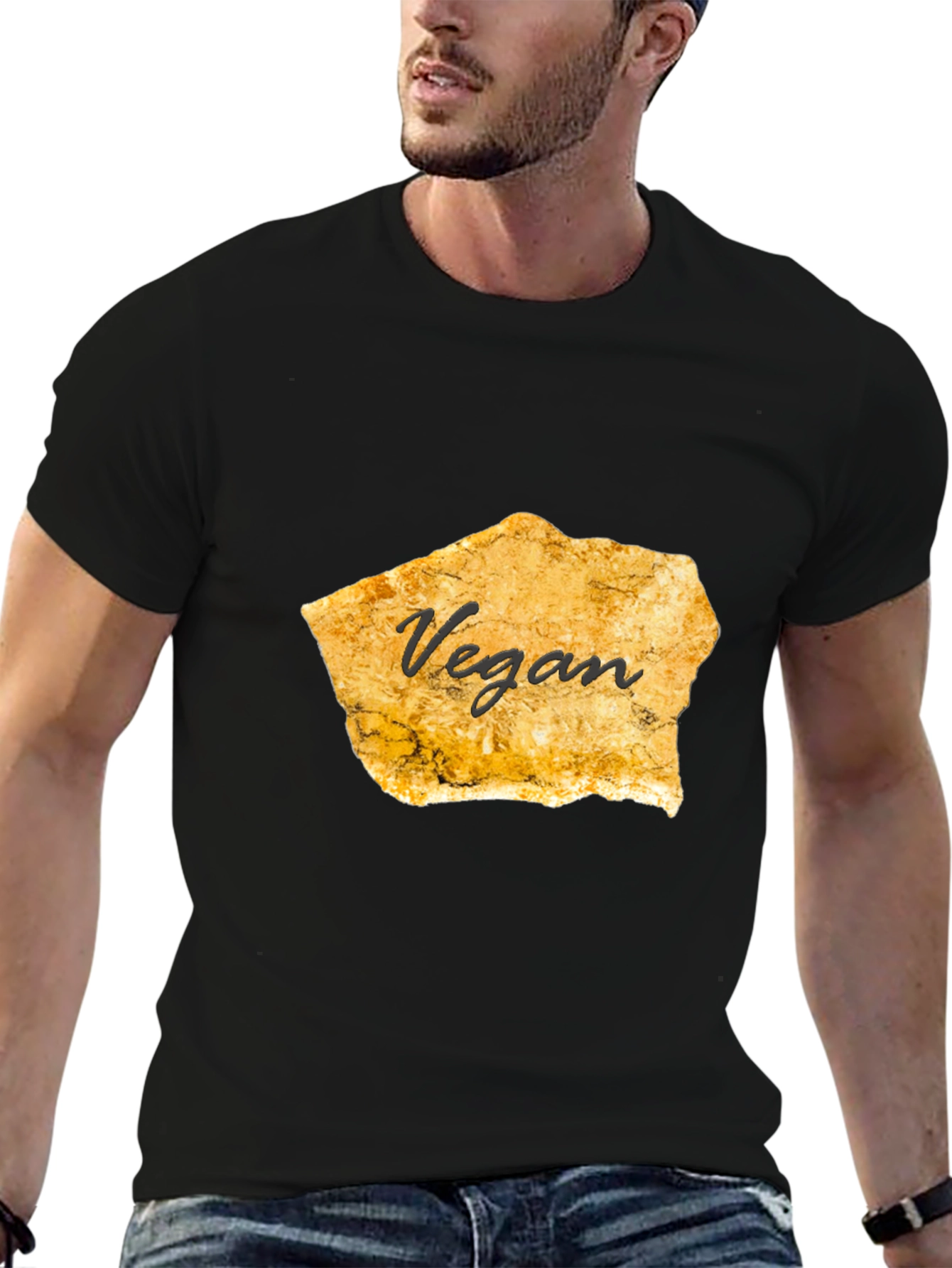 Vegan T-Shirt - Natural Design