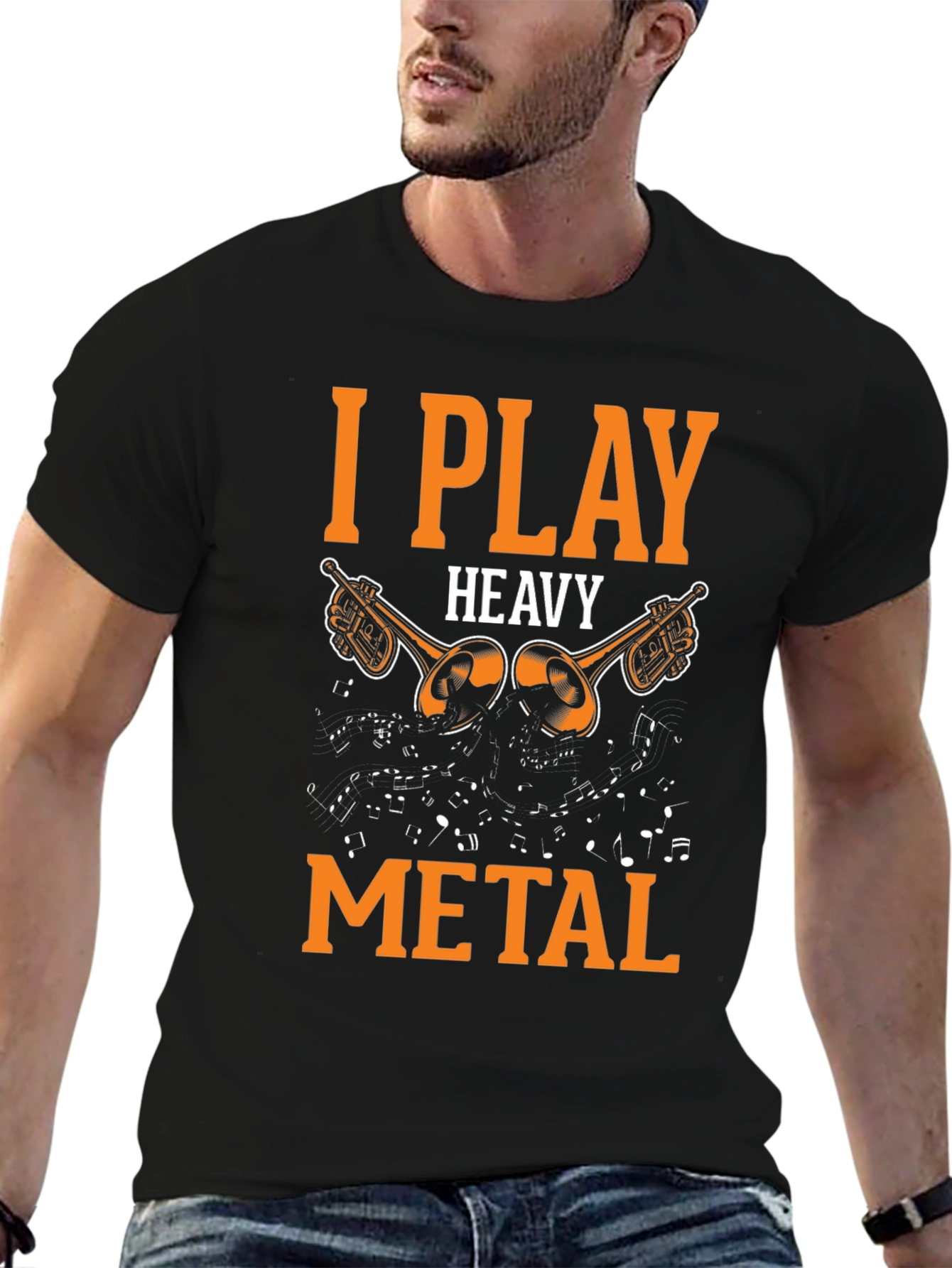 I Play Heavy Metal Graphic Tee