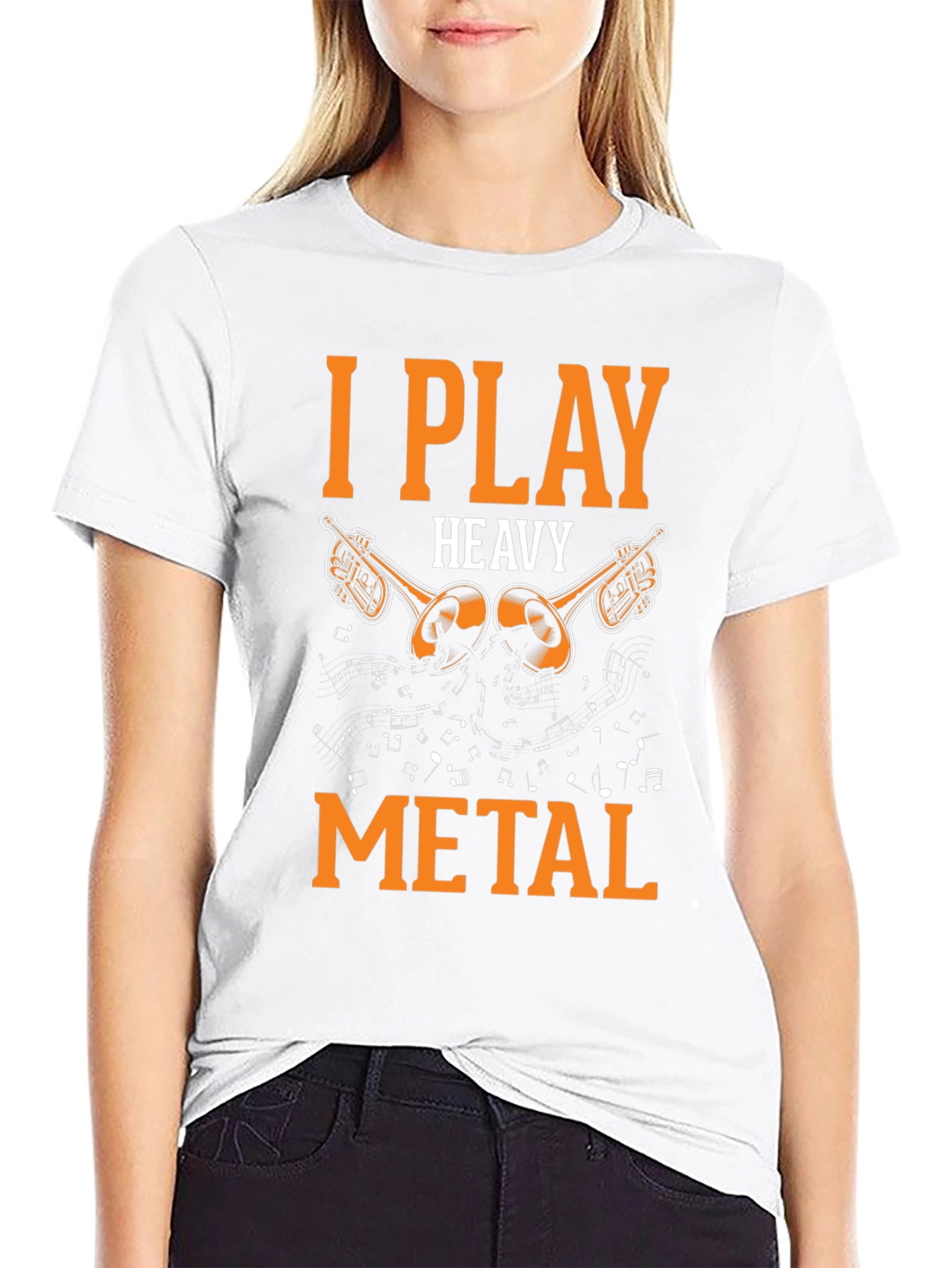 I Play Heavy Metal Graphic Tee