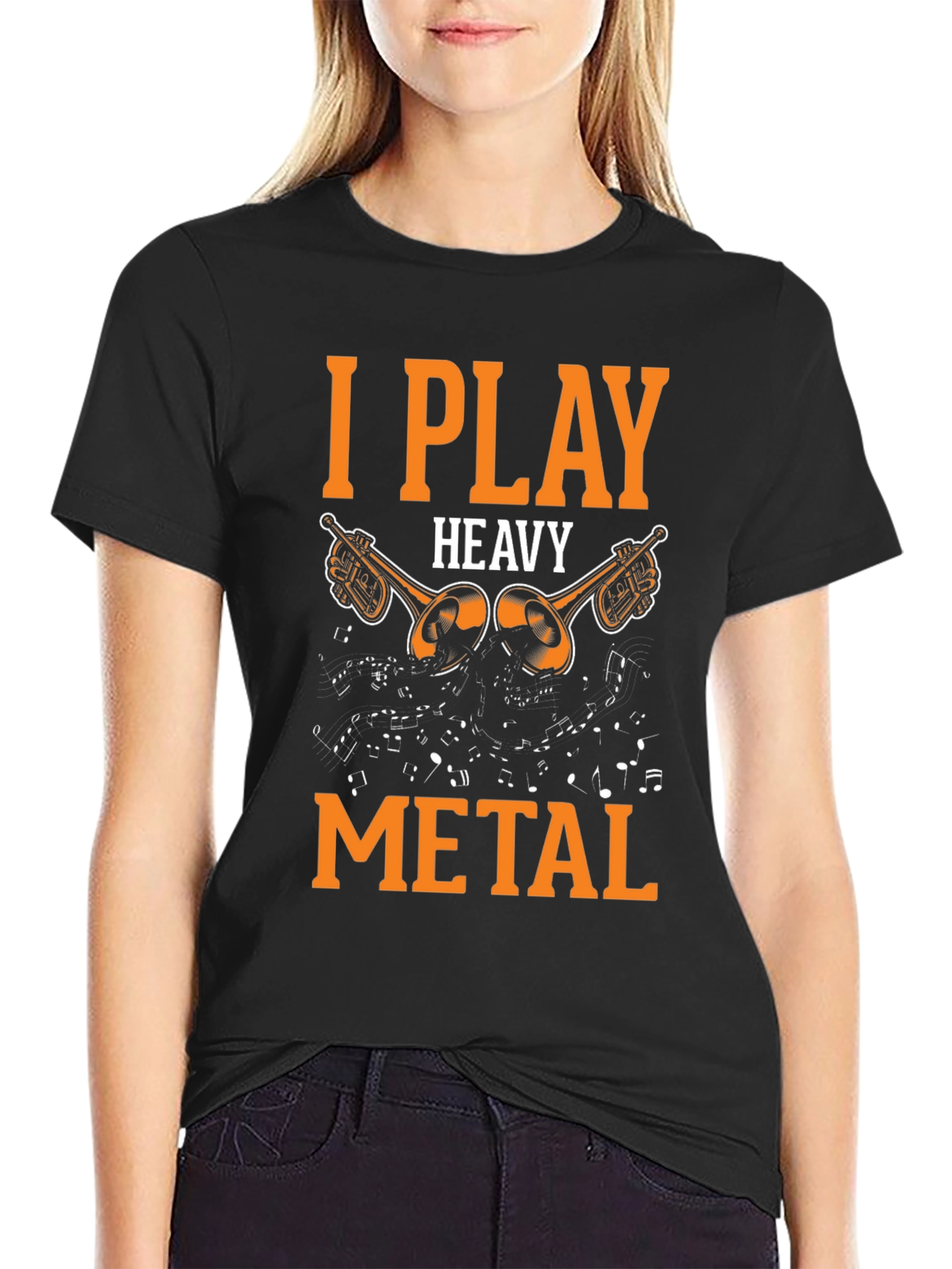 I Play Heavy Metal Graphic Tee