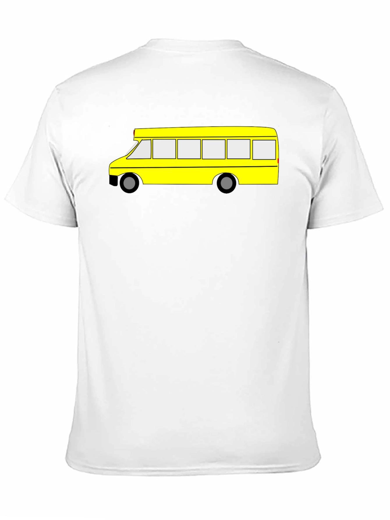Yellow School Bus Graphic T-Shirt
