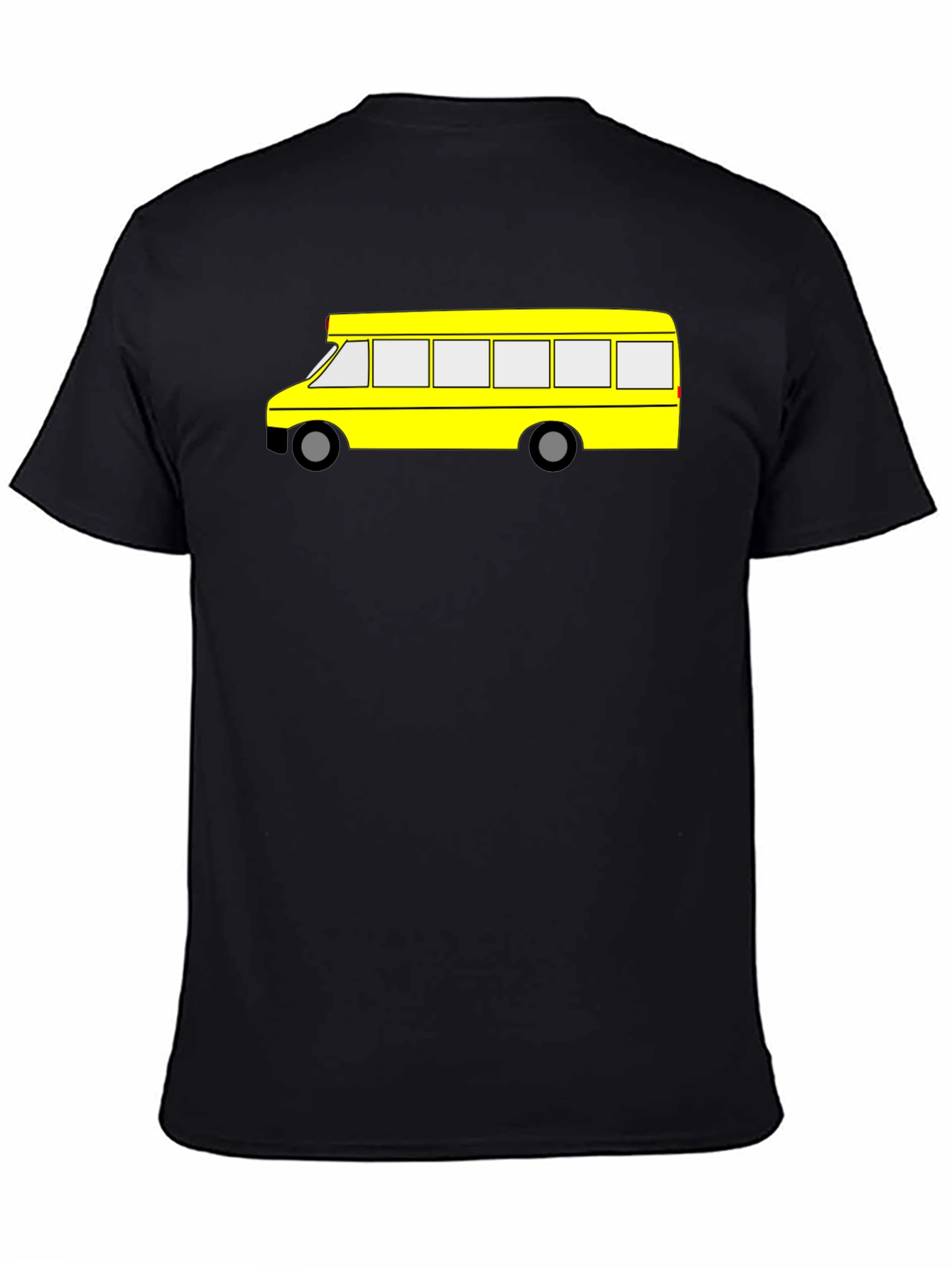 Yellow School Bus Graphic T-Shirt