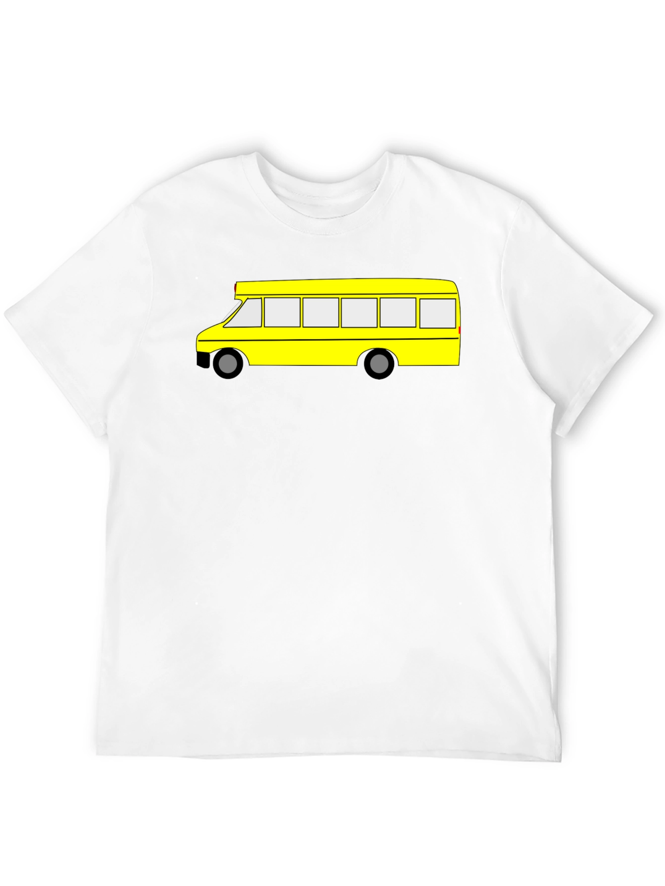 Yellow School Bus Graphic T-Shirt