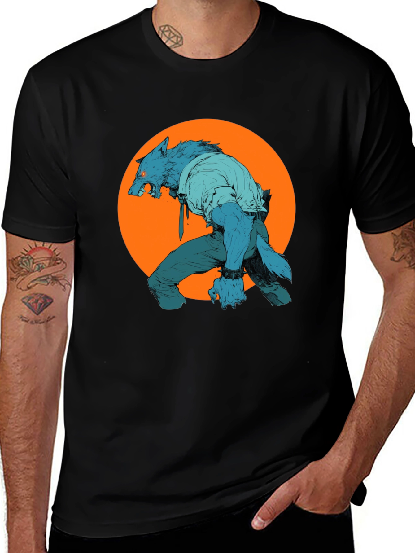 Werewolf Graphic Tee - Unleash Your Inner Beast