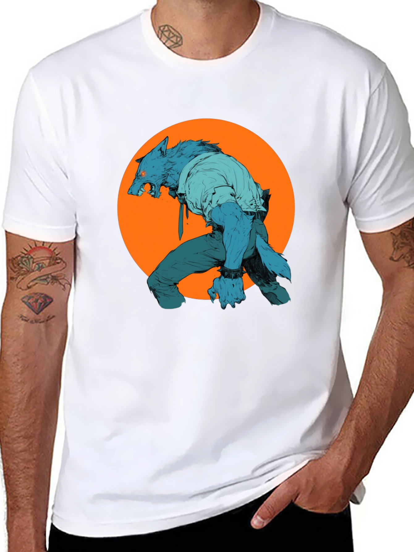 Werewolf Graphic Tee - Unleash Your Inner Beast