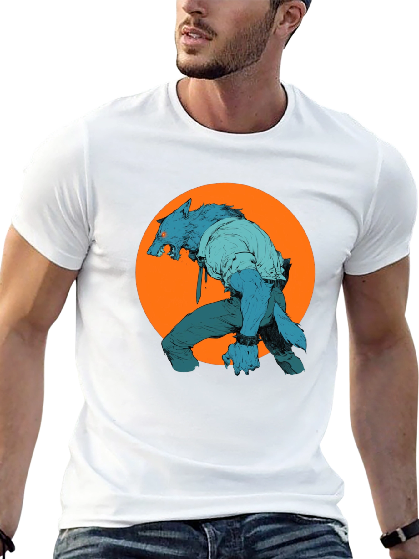 Werewolf Graphic Tee - Unleash Your Inner Beast