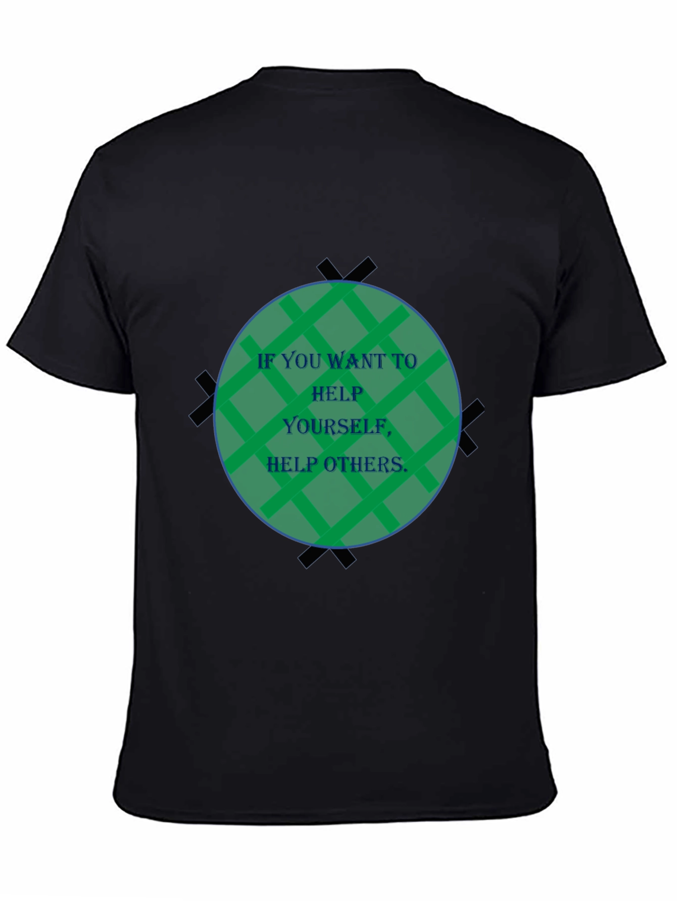 Inspirational Graphic Tee - Help Others Design