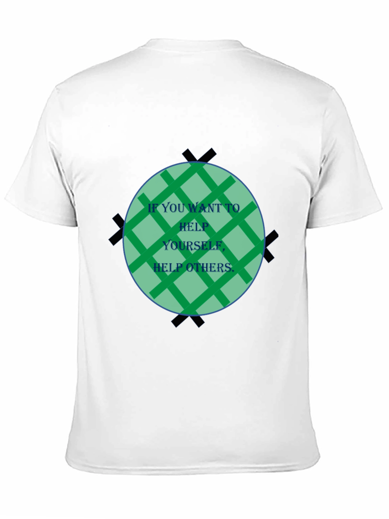 Inspirational Graphic Tee - Help Others Design