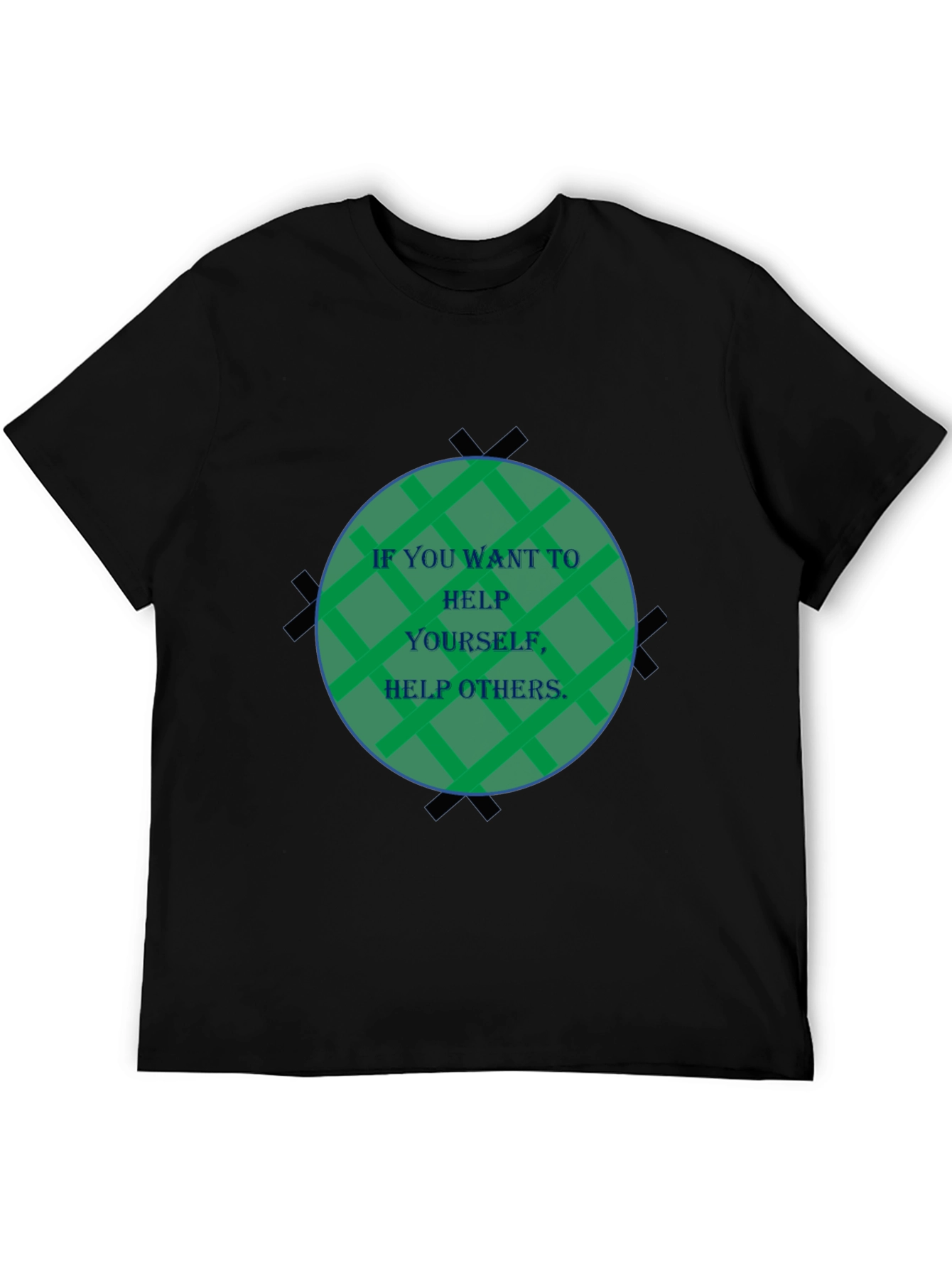 Inspirational Graphic Tee - Help Others Design