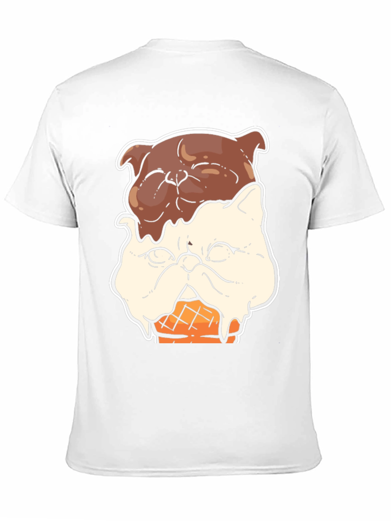 Ice Cream Cat Graphic Tee