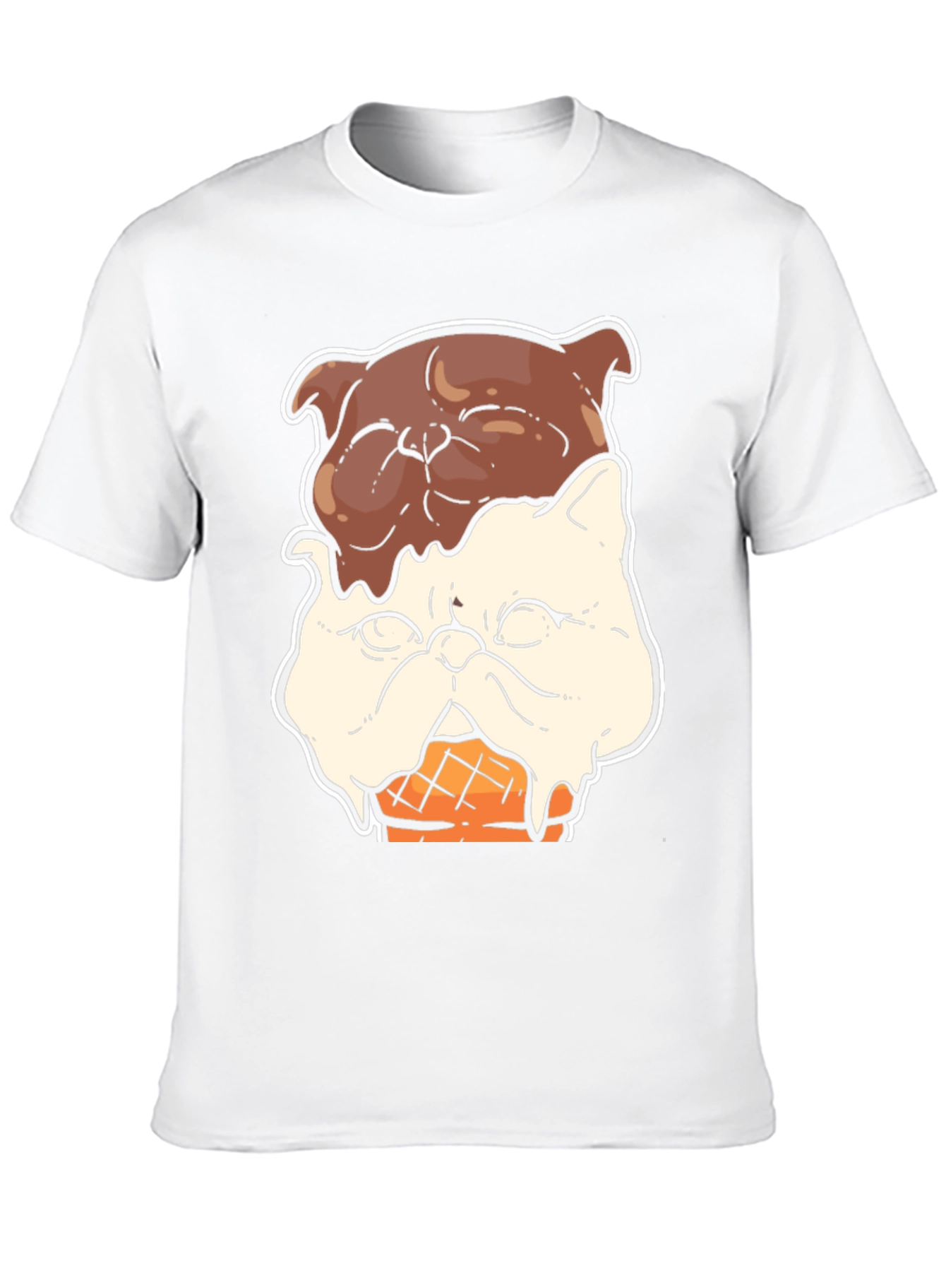 Ice Cream Cat Graphic Tee