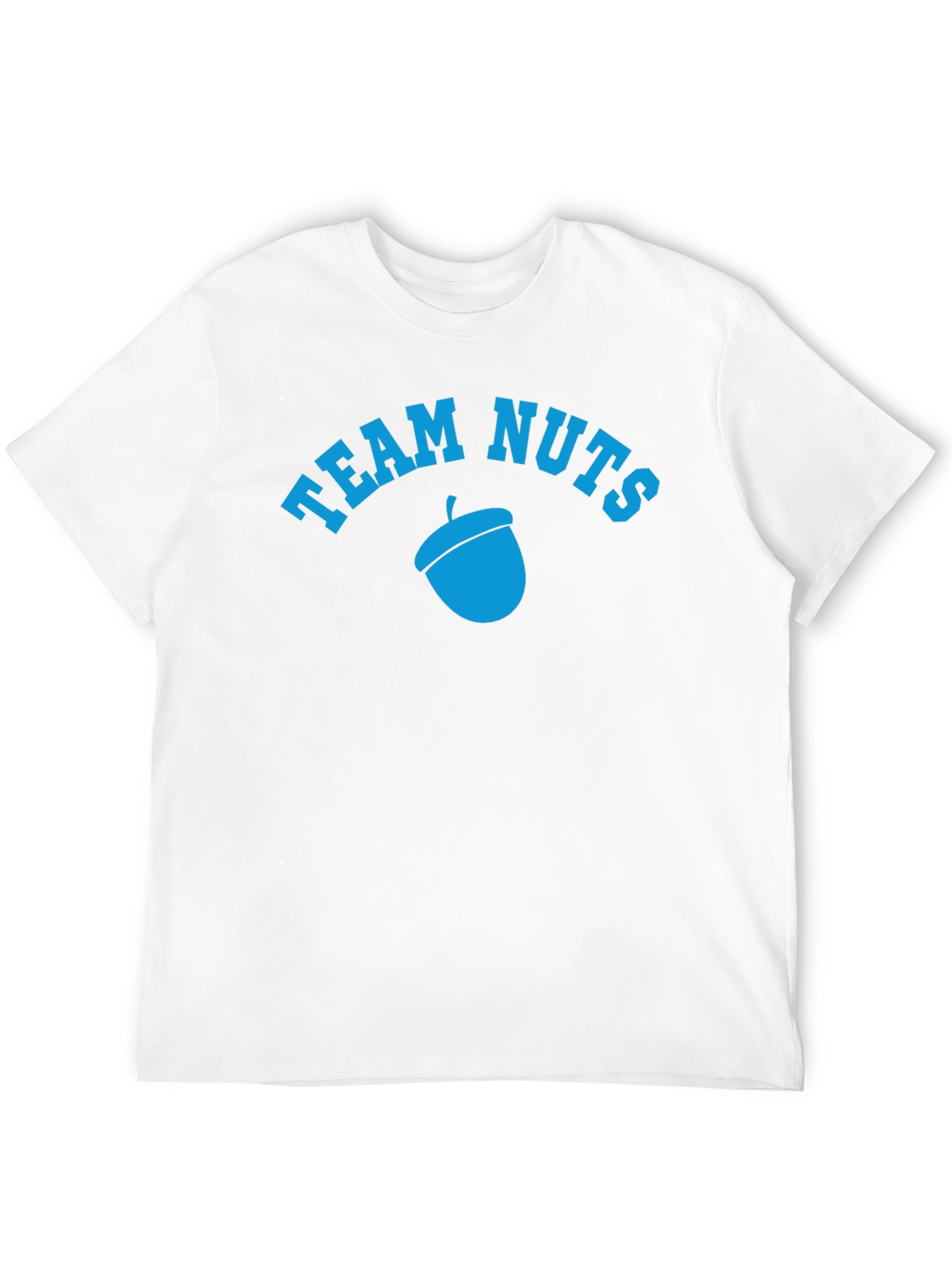 Team Nuts Acorn Graphic Black T-Shirt