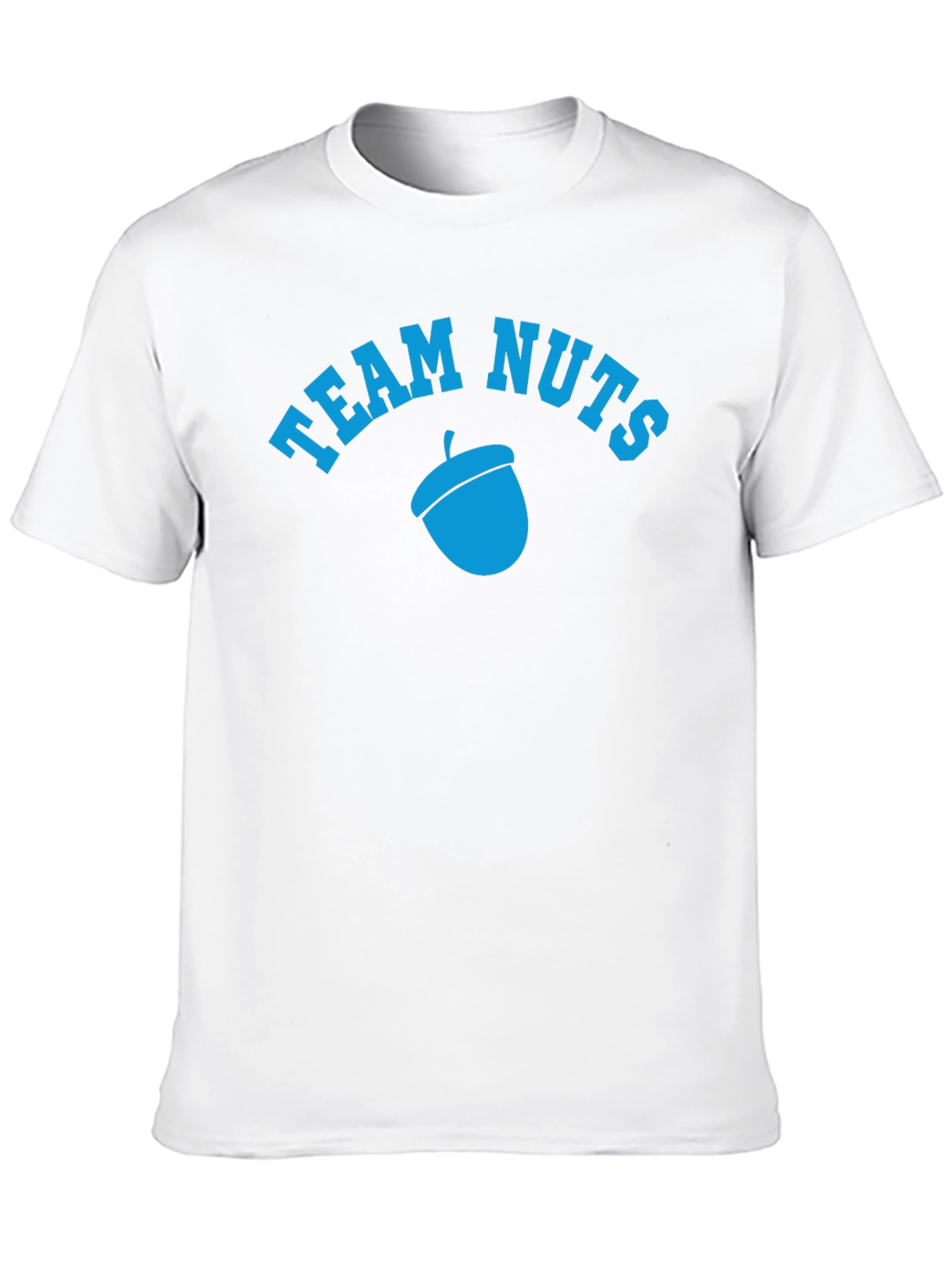 Team Nuts Acorn Graphic Black T-Shirt
