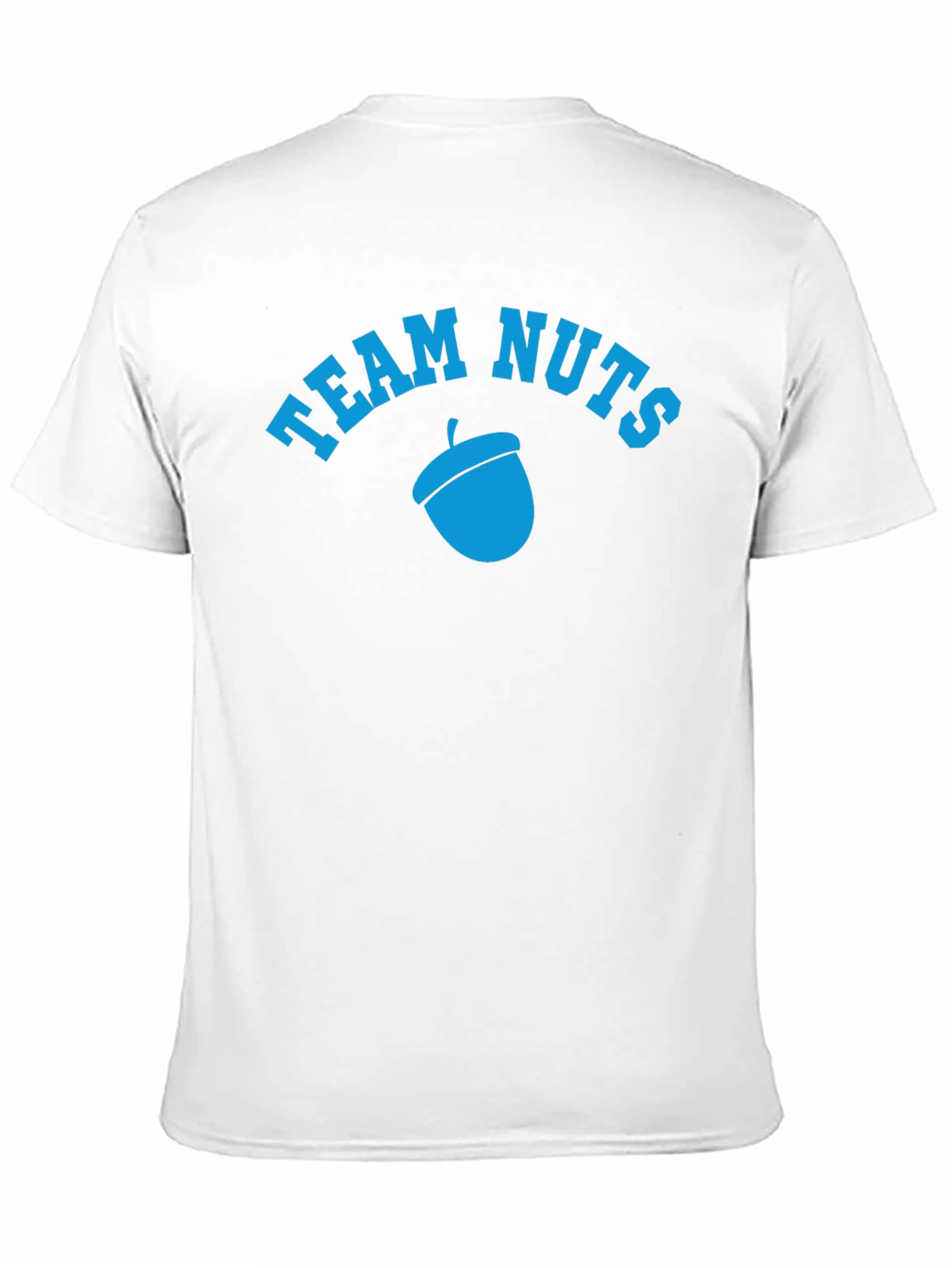 Team Nuts Acorn Graphic Black T-Shirt