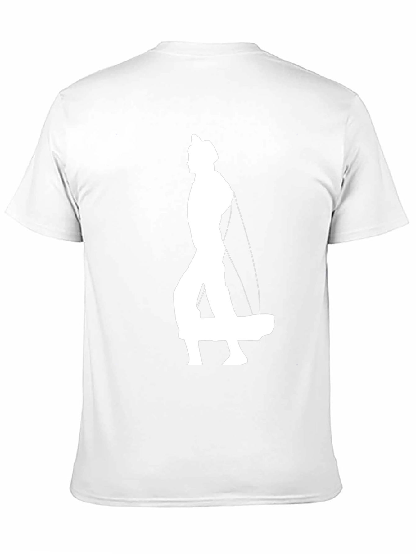 Black T-Shirt with Cowboy Puppet Graphic