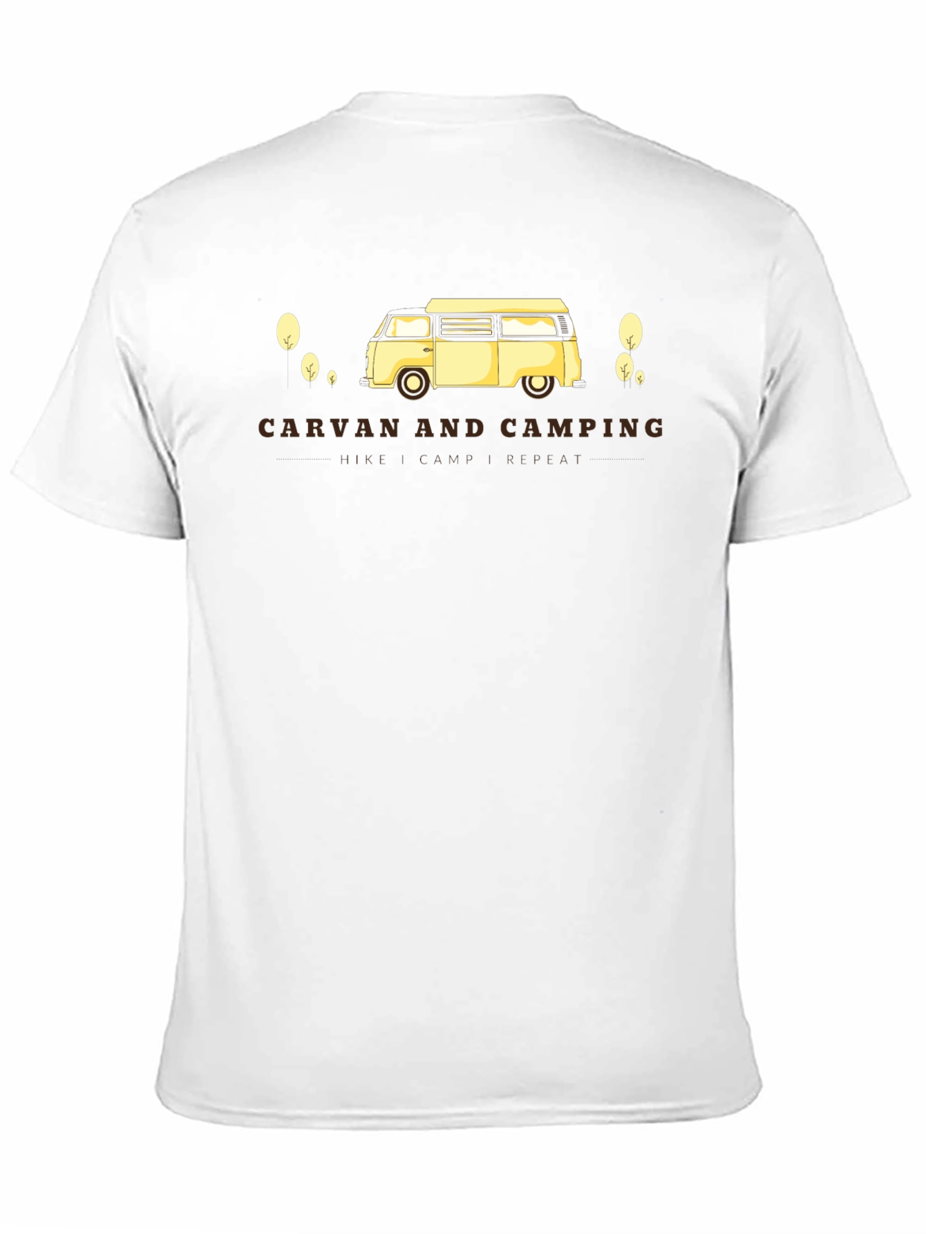 Caravan and Camping Graphic T-Shirt