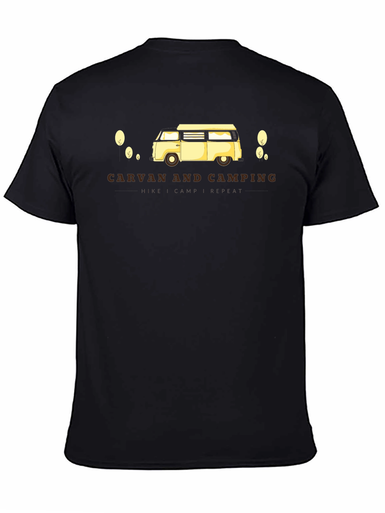 Caravan and Camping Graphic T-Shirt