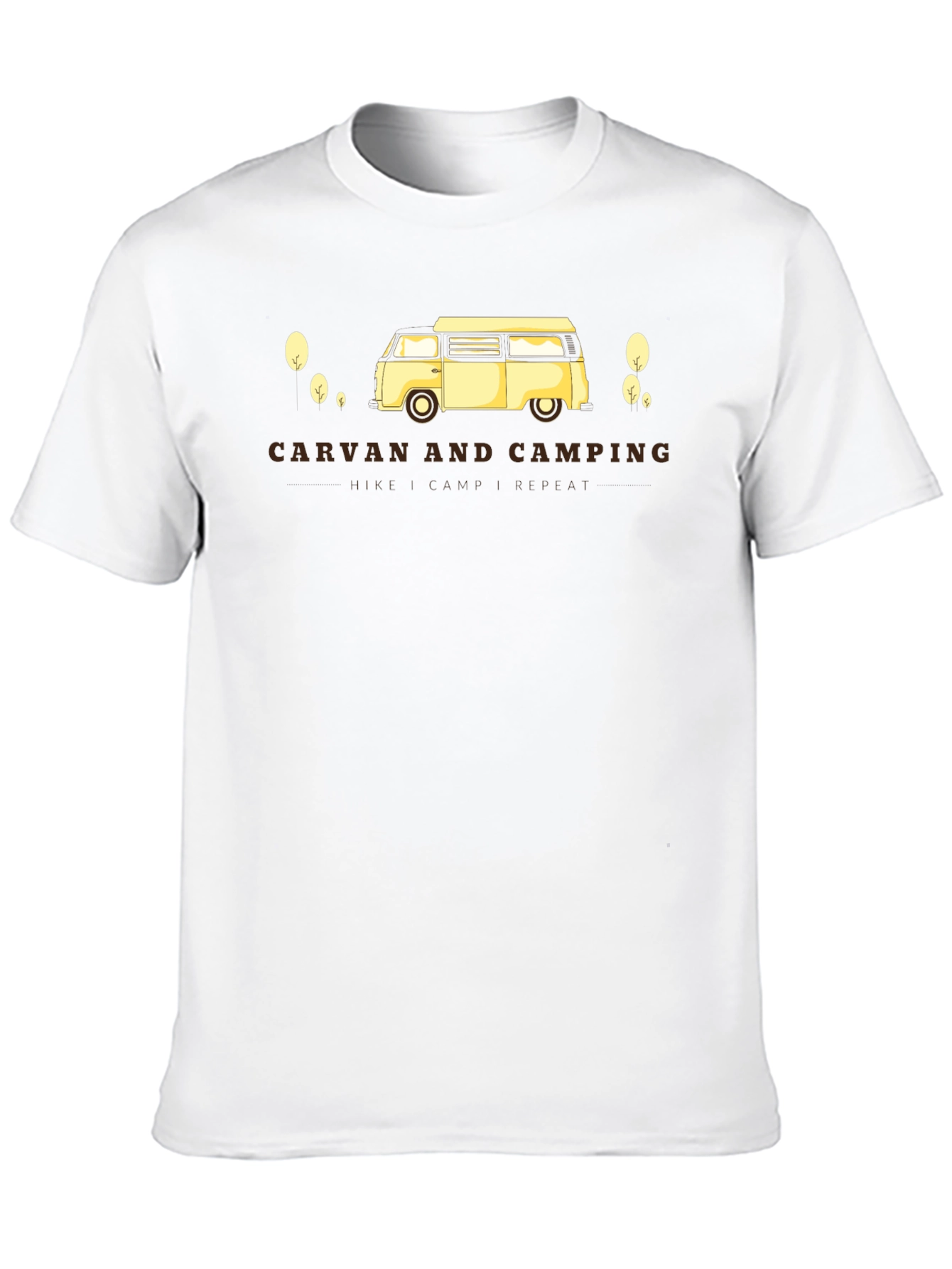 Caravan and Camping Graphic T-Shirt