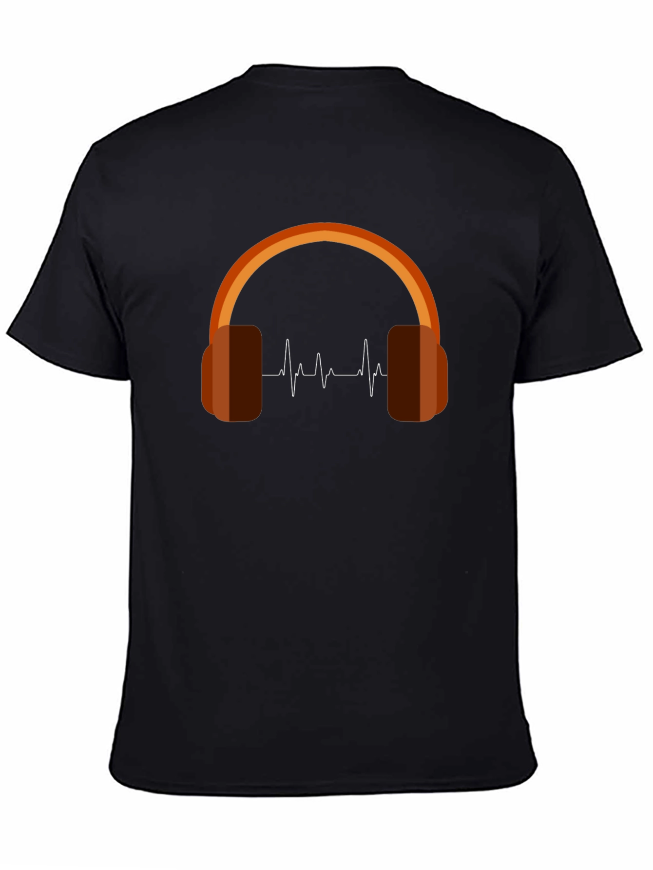 Headphone Heartbeat Graphic Tee