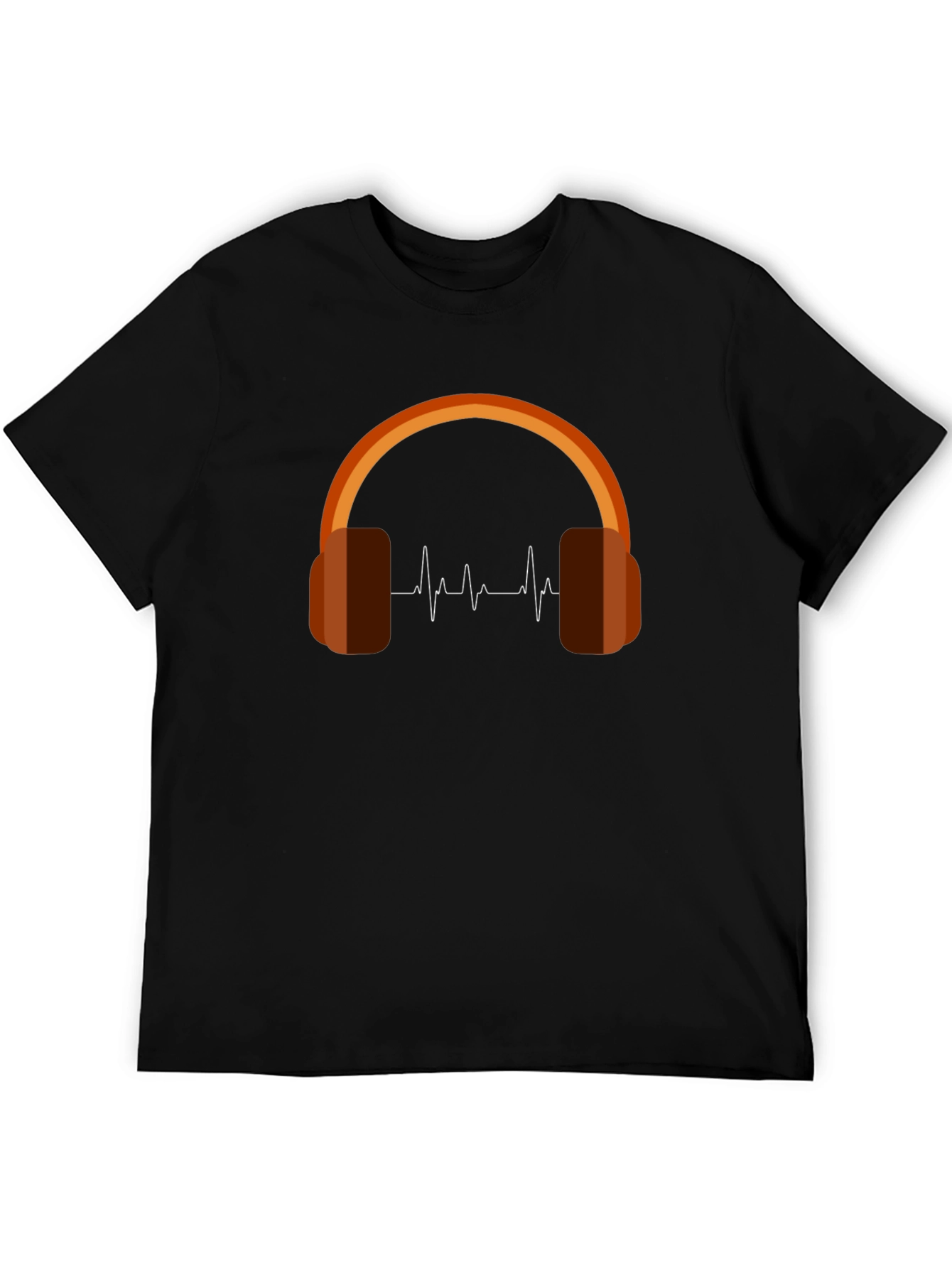 Headphone Heartbeat Graphic Tee