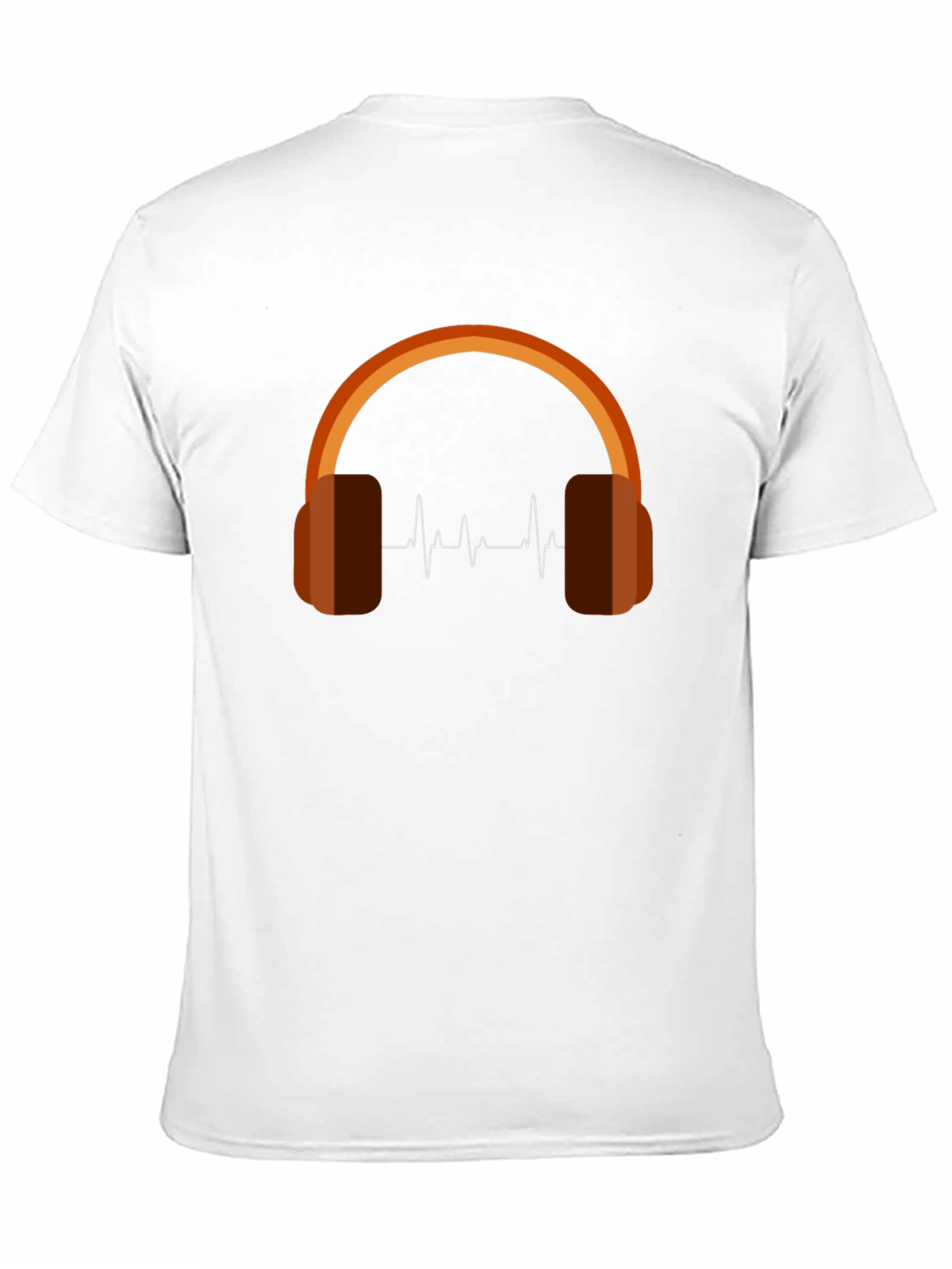 Headphone Heartbeat Graphic Tee