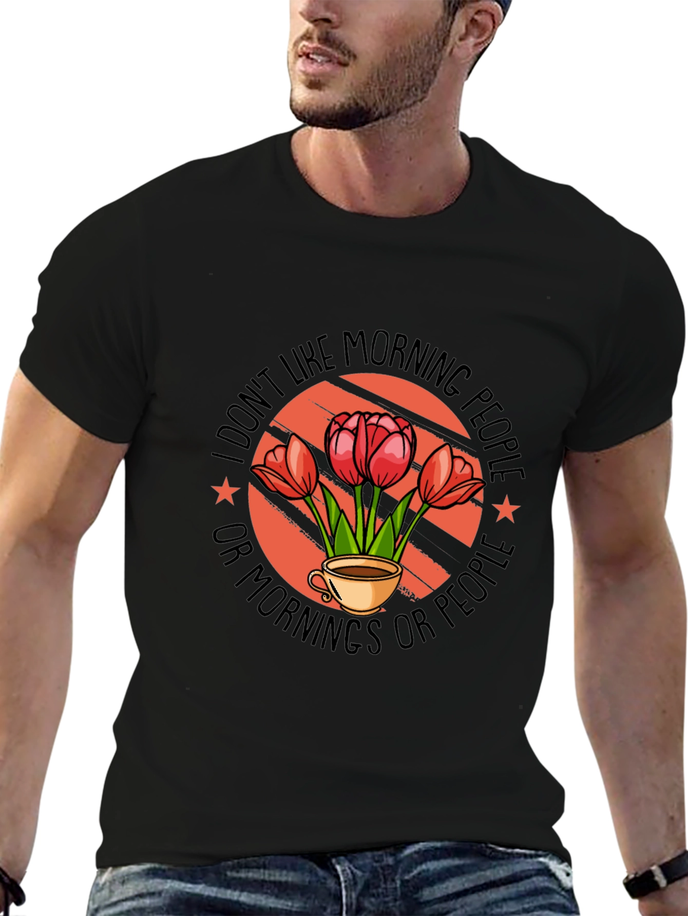 I Dont Like Morning People T-Shirt
