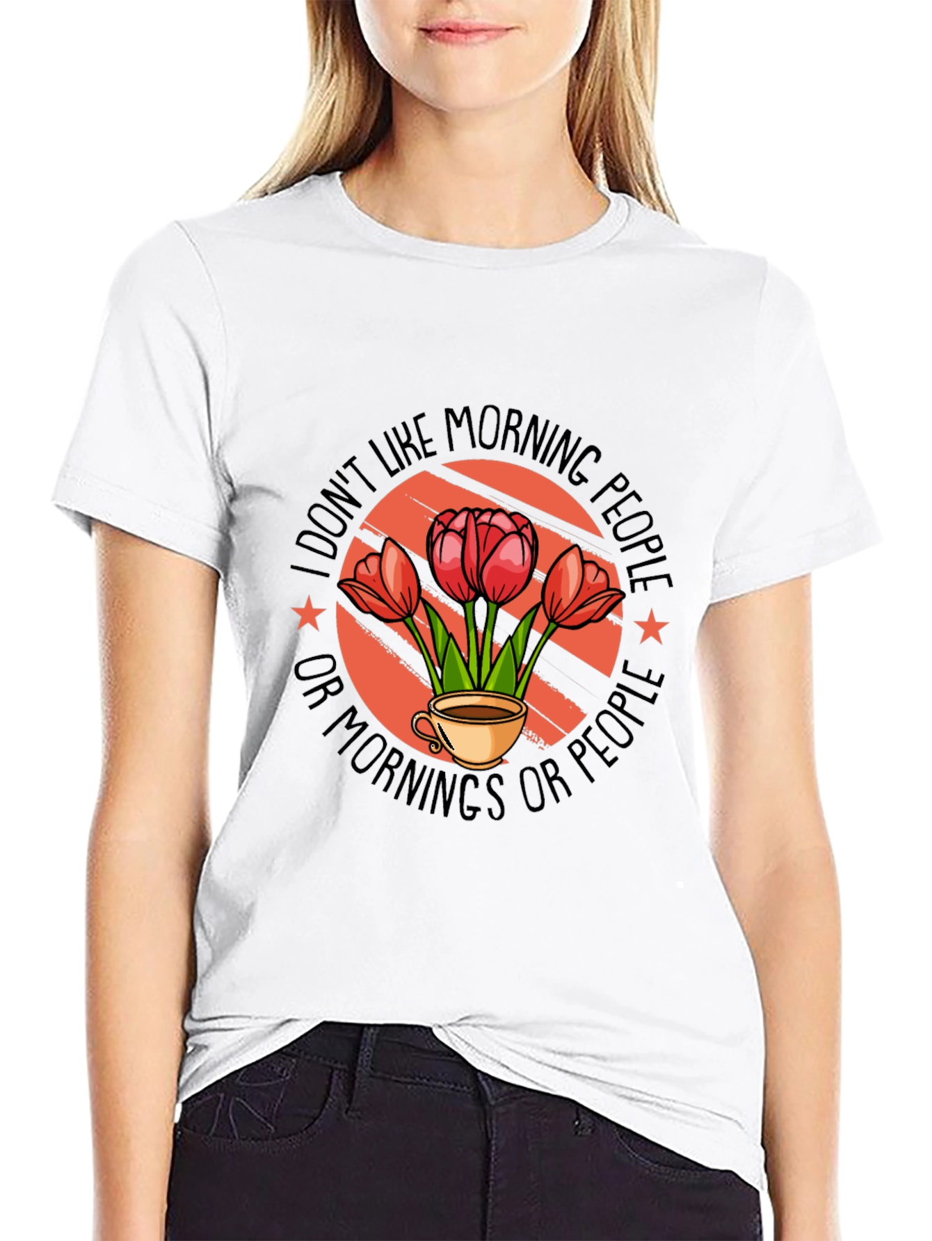 I Dont Like Morning People T-Shirt