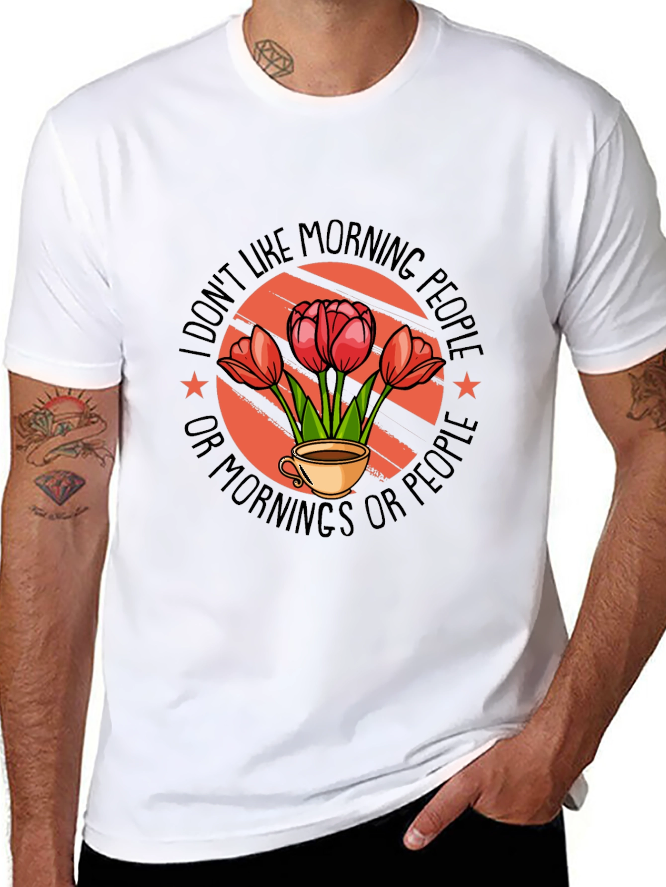 I Dont Like Morning People T-Shirt