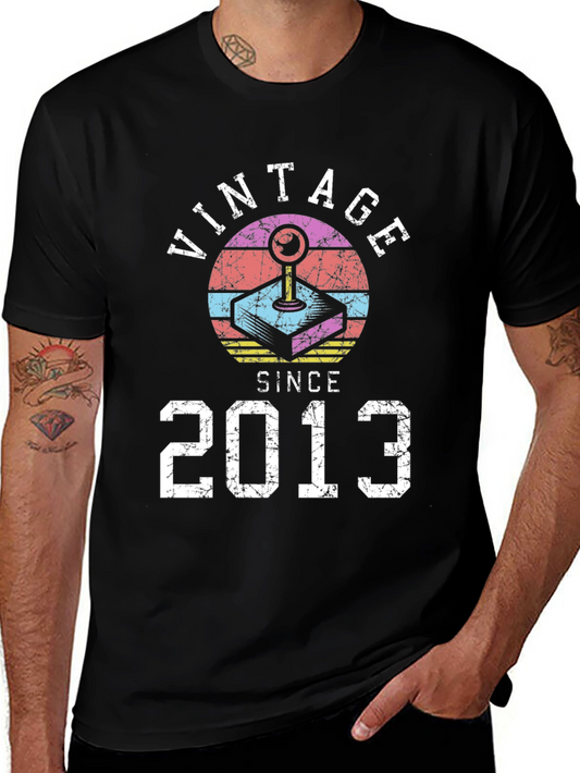 Vintage Since 2013 Gamer T-Shirt