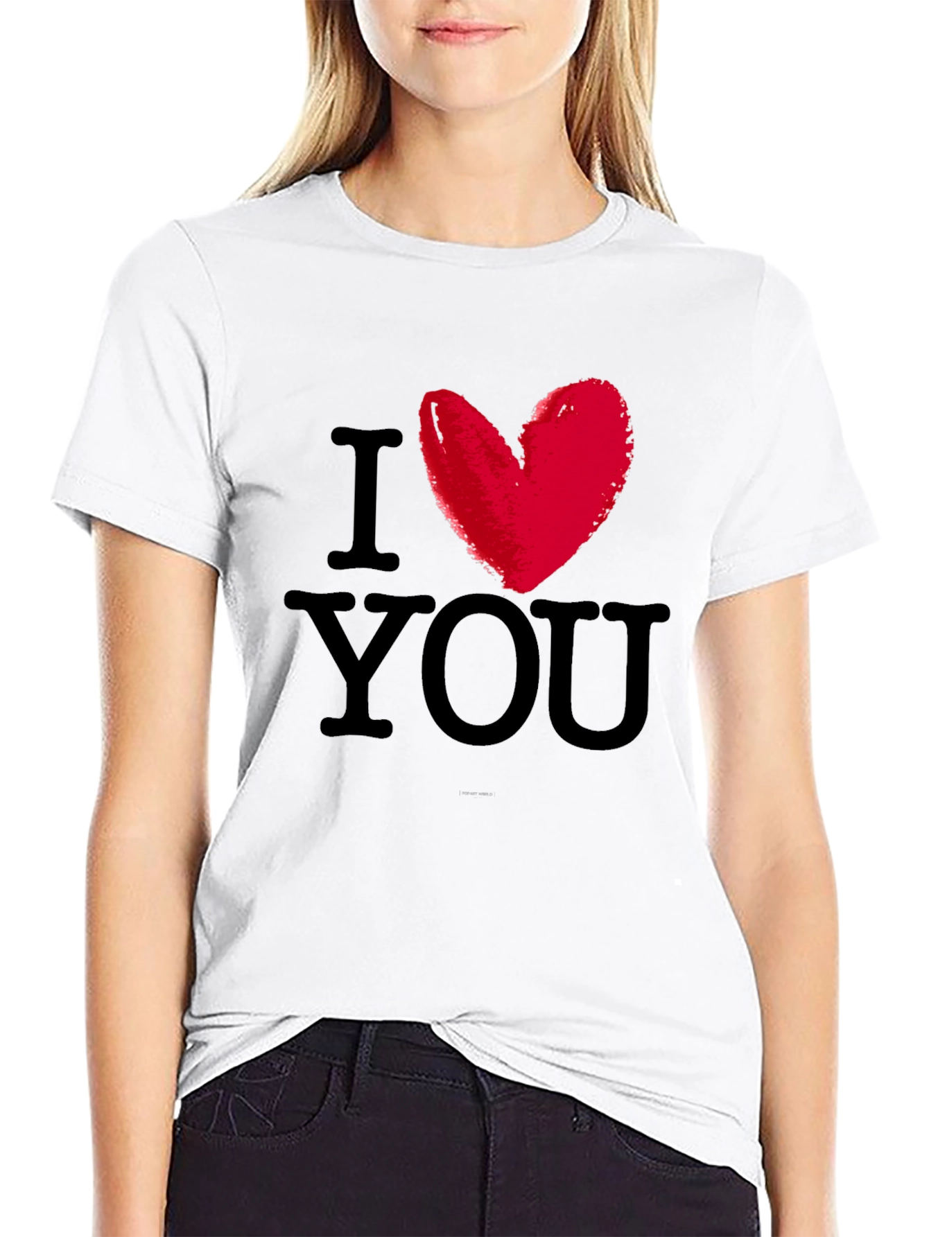 I Heart You Graphic T-Shirt - Valentines Day Tee