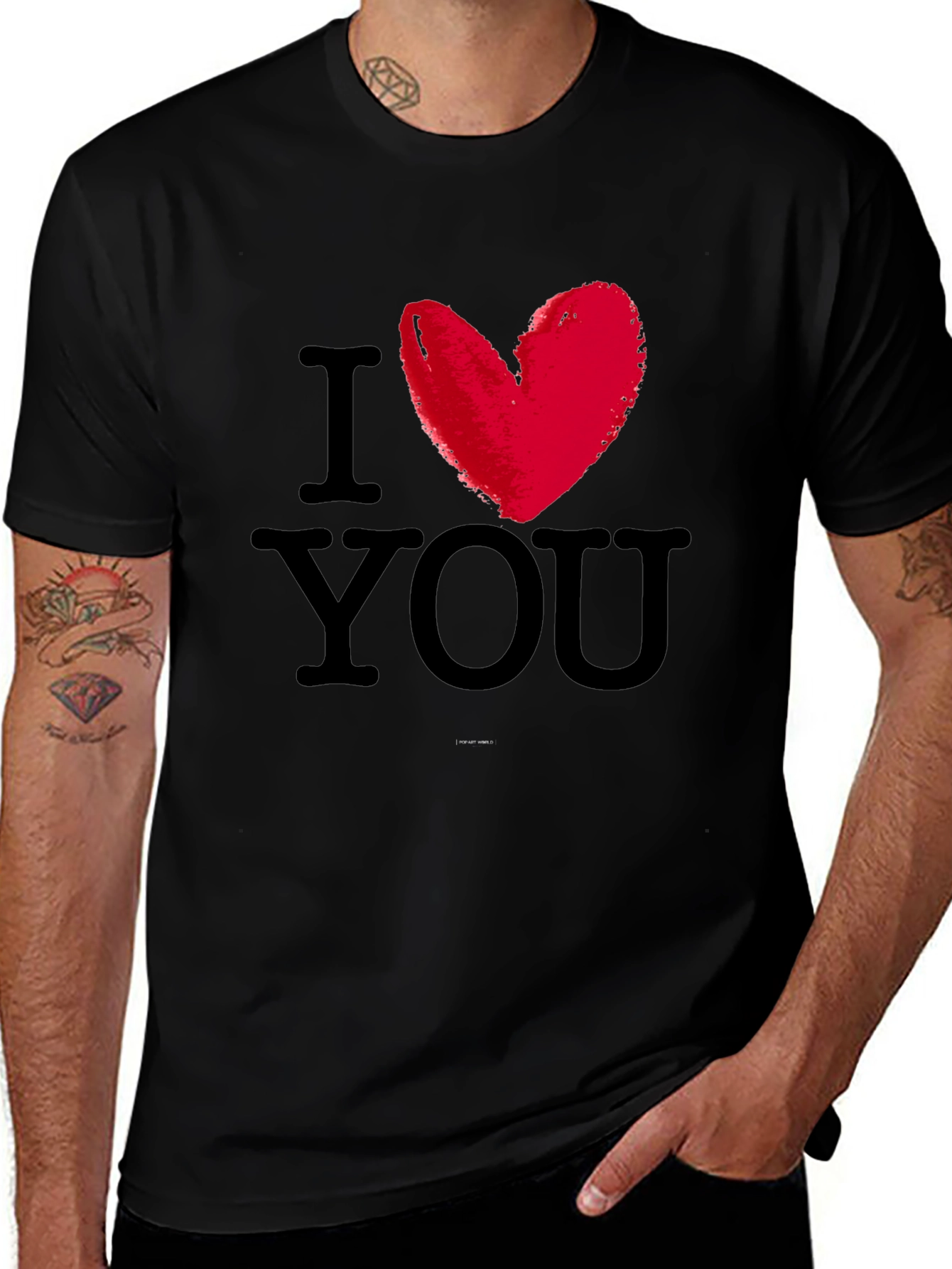 I Heart You Graphic T-Shirt - Valentines Day Tee