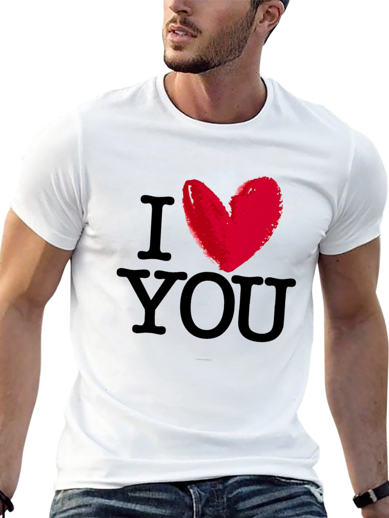 I Heart You Graphic T-Shirt - Valentines Day Tee