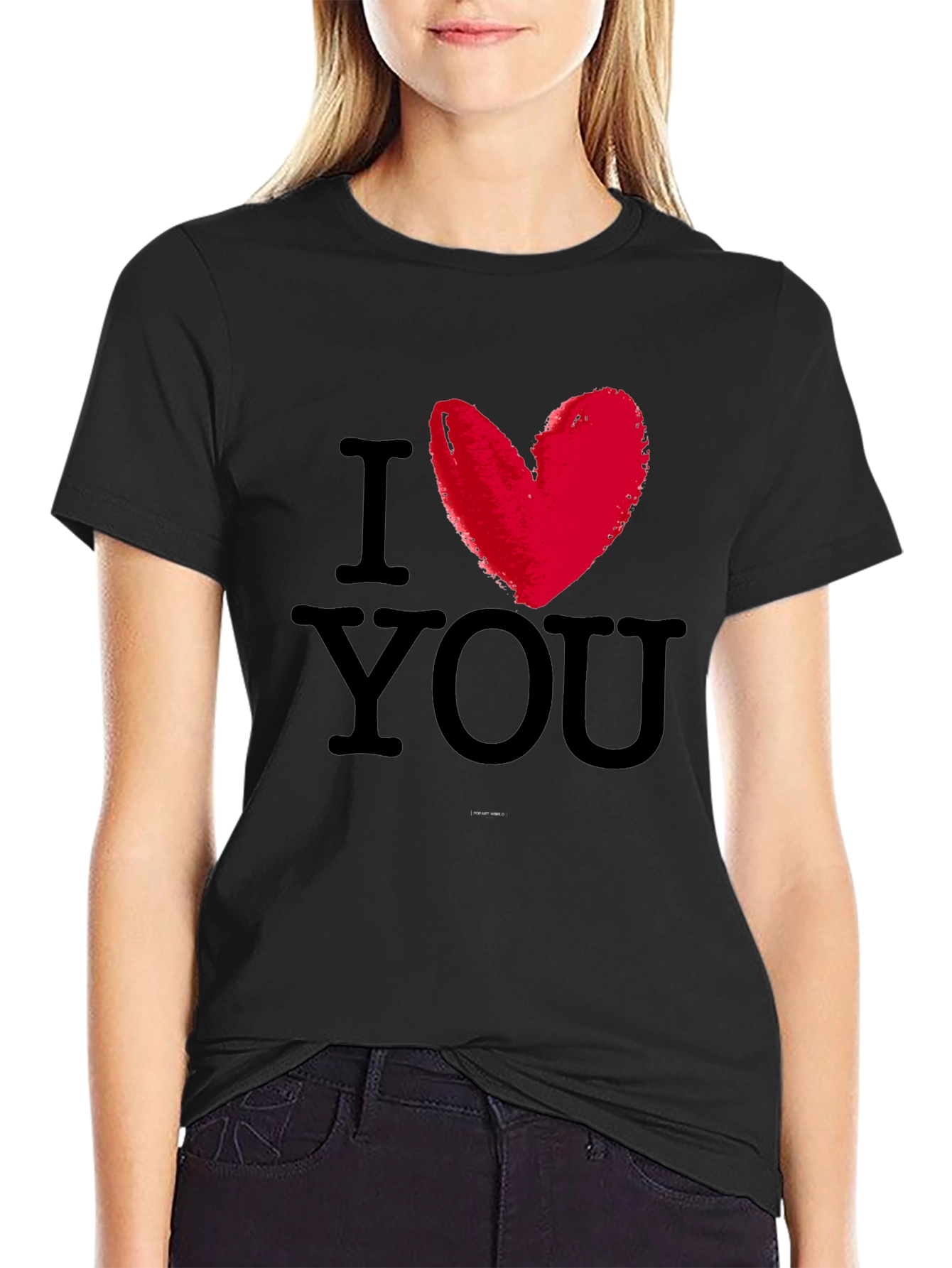 I Heart You Graphic T-Shirt - Valentines Day Tee