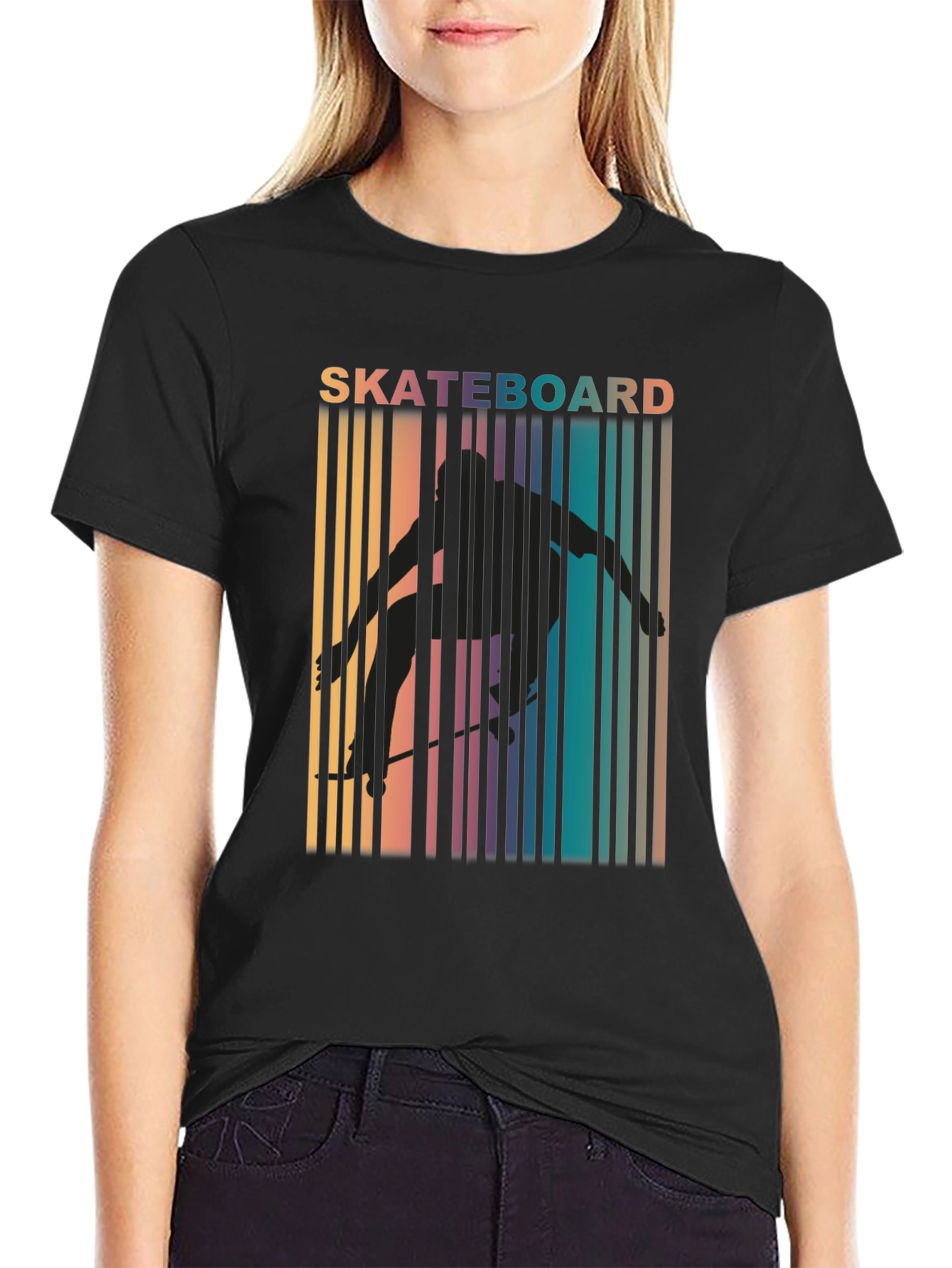 Skateboarder Retro T-Shirt - Cool Streetwear Tee